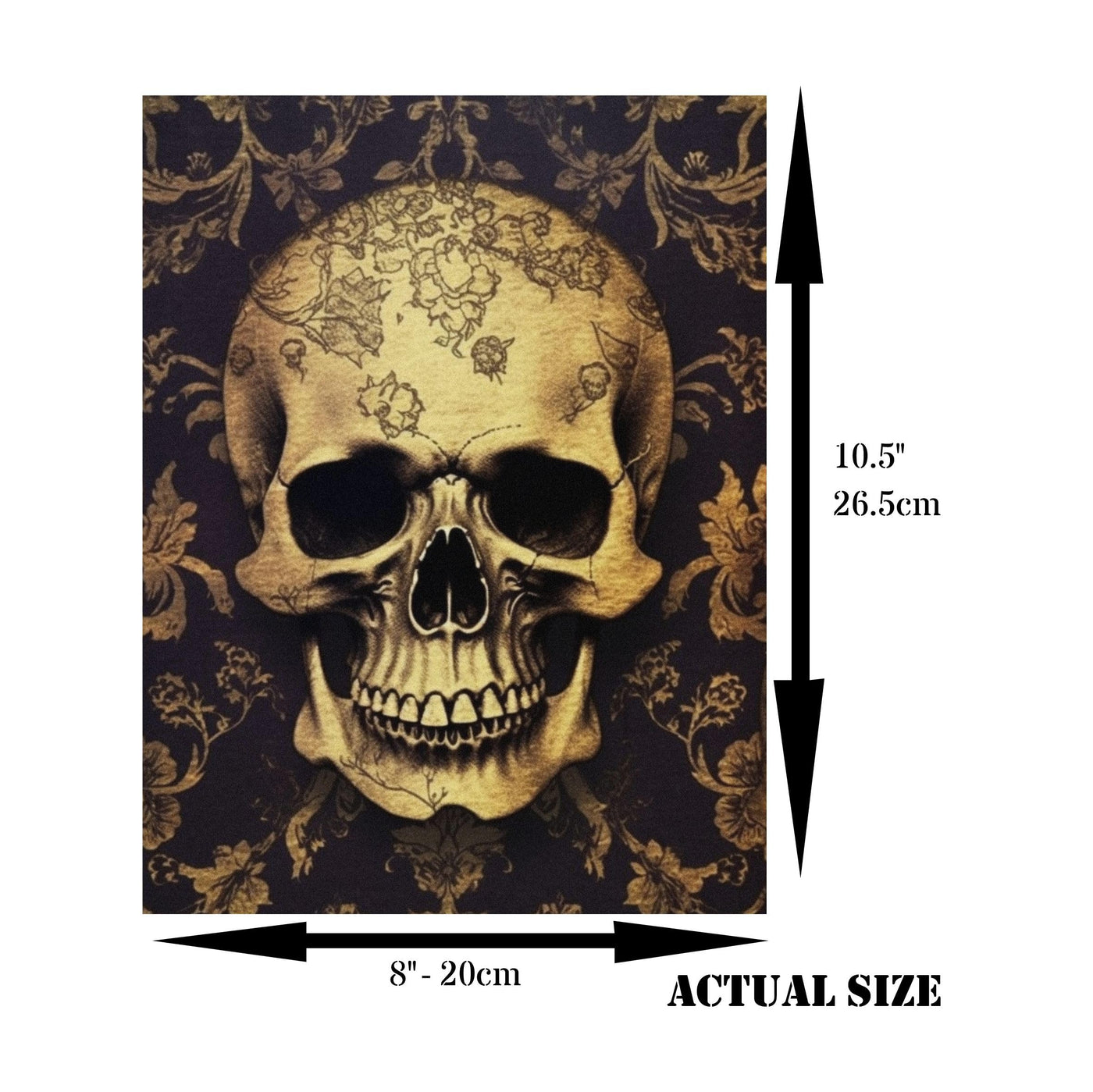 Dark Backgrounds Rice Paper – for Decoupage Scrapbooking Cards Crafts