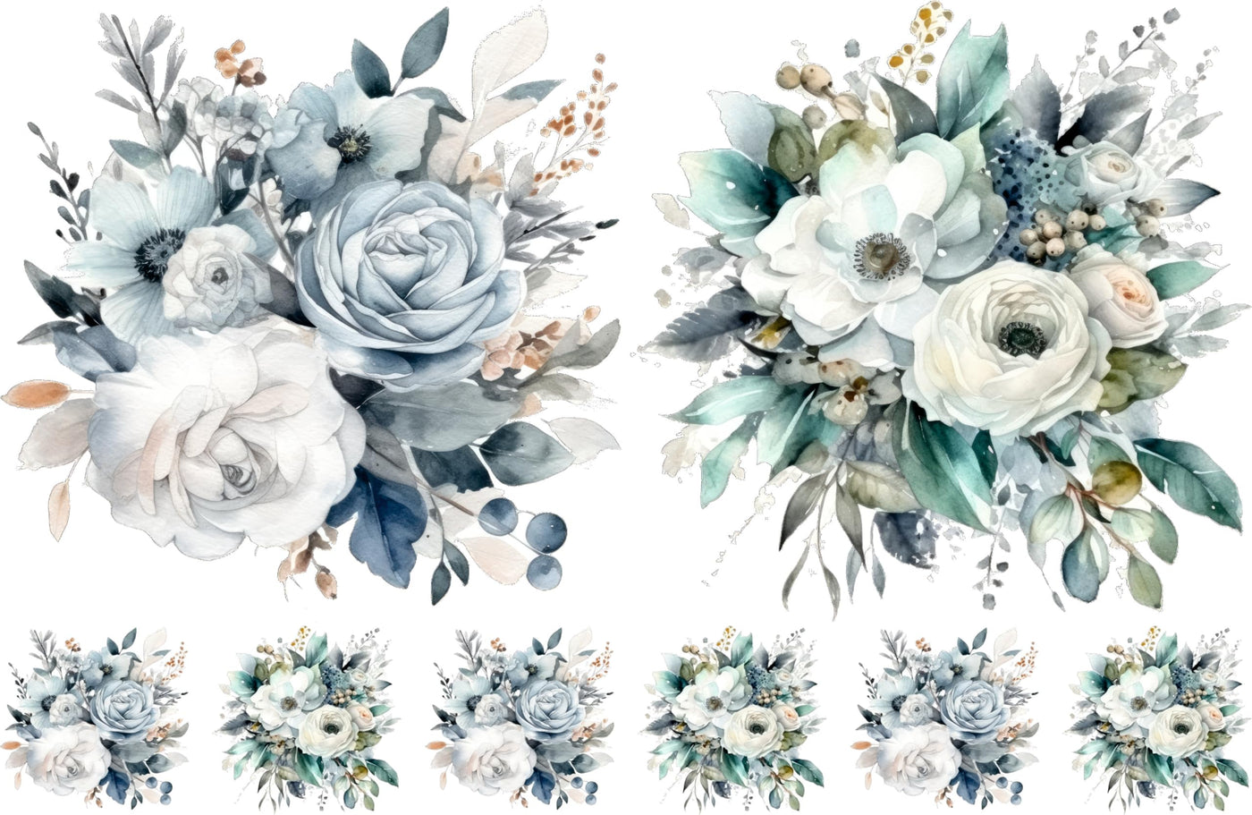 Decoupage Rice Paper, 8 x 10.5” (A4) – 9 Pages – 18 Coordinated Designs – Premium 30gsm Craft Paper for Furniture, Scrapbooking & DIY Décor by Craft Kreatively