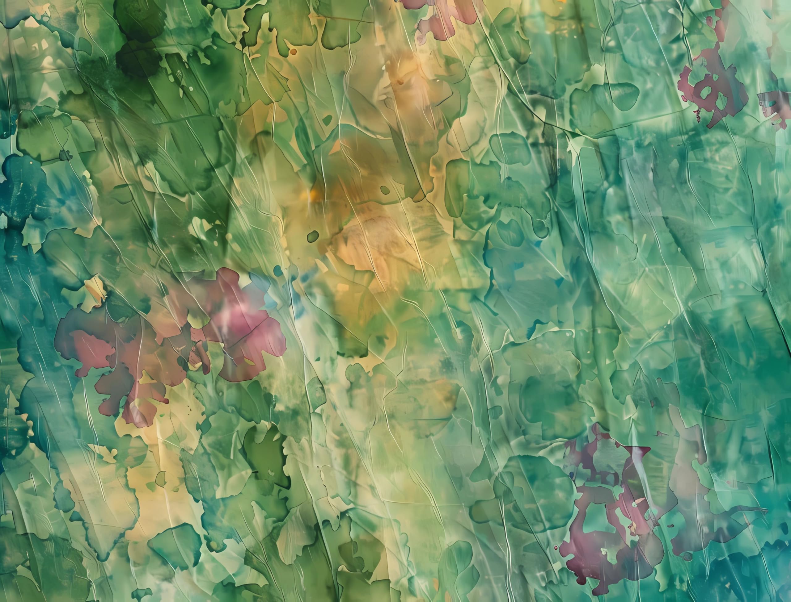 Abstract Flora Rice Papers – Decoupage Paper 6x Designs for Collage, Mixed Media, Card Making & Crafts, Decoupage by CRAFT KREATIVELY