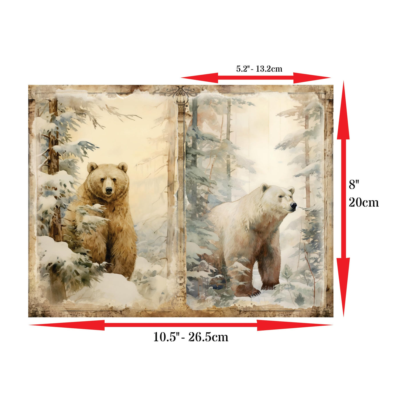 Decoupage Rice Papers - 6 Pieces | 12 Unique Designs | Versatile Decoupage Designs for Art Projects & Crafting by CRAFT KREATIVELY