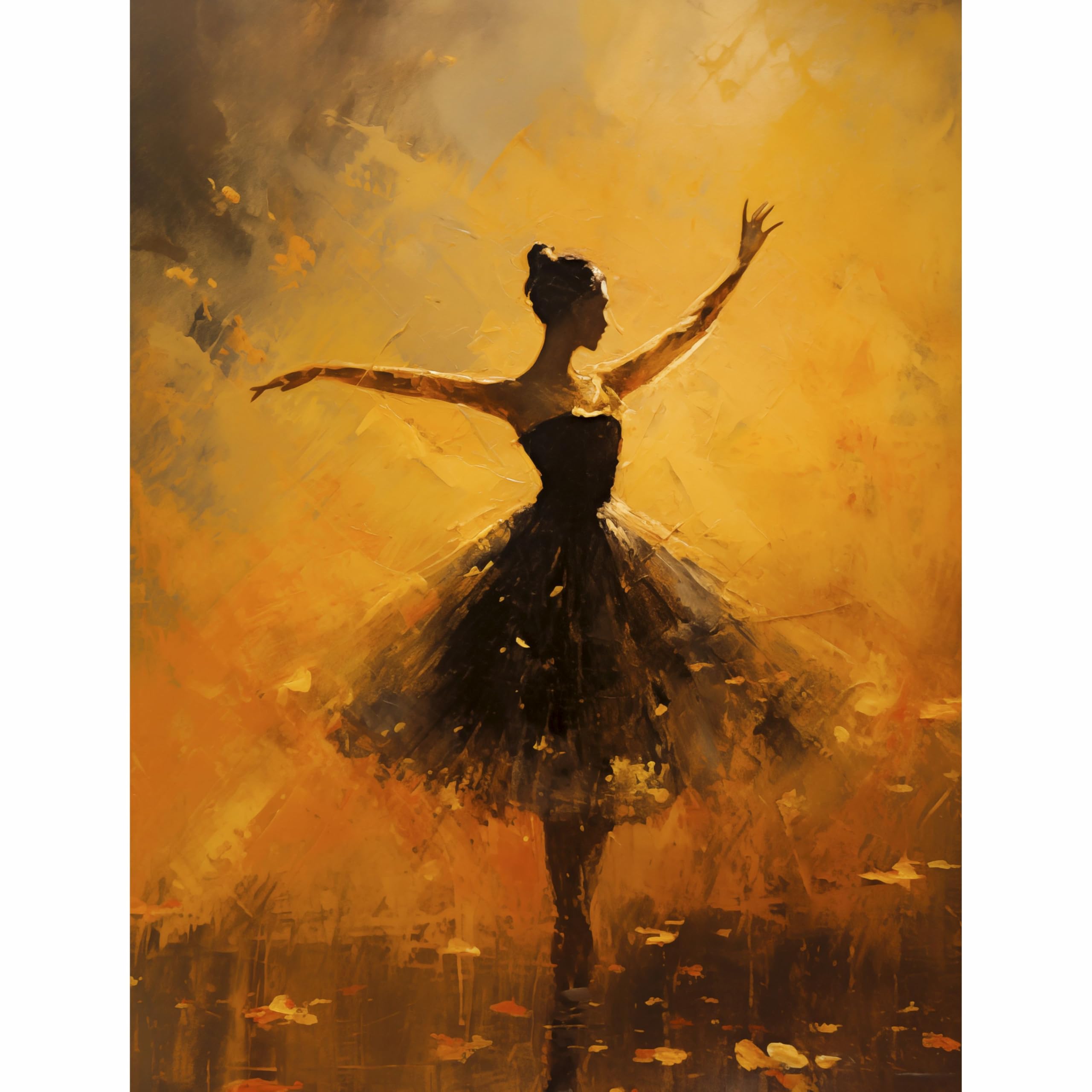 Decoupage Rice Paper, 20 x 26.5cm (6 Sheets) – 6x Decoupage Ballet Papers for Collage, Mixed Media, Card Making & Crafts, Decoupage by CRAFT KREATIVELY
