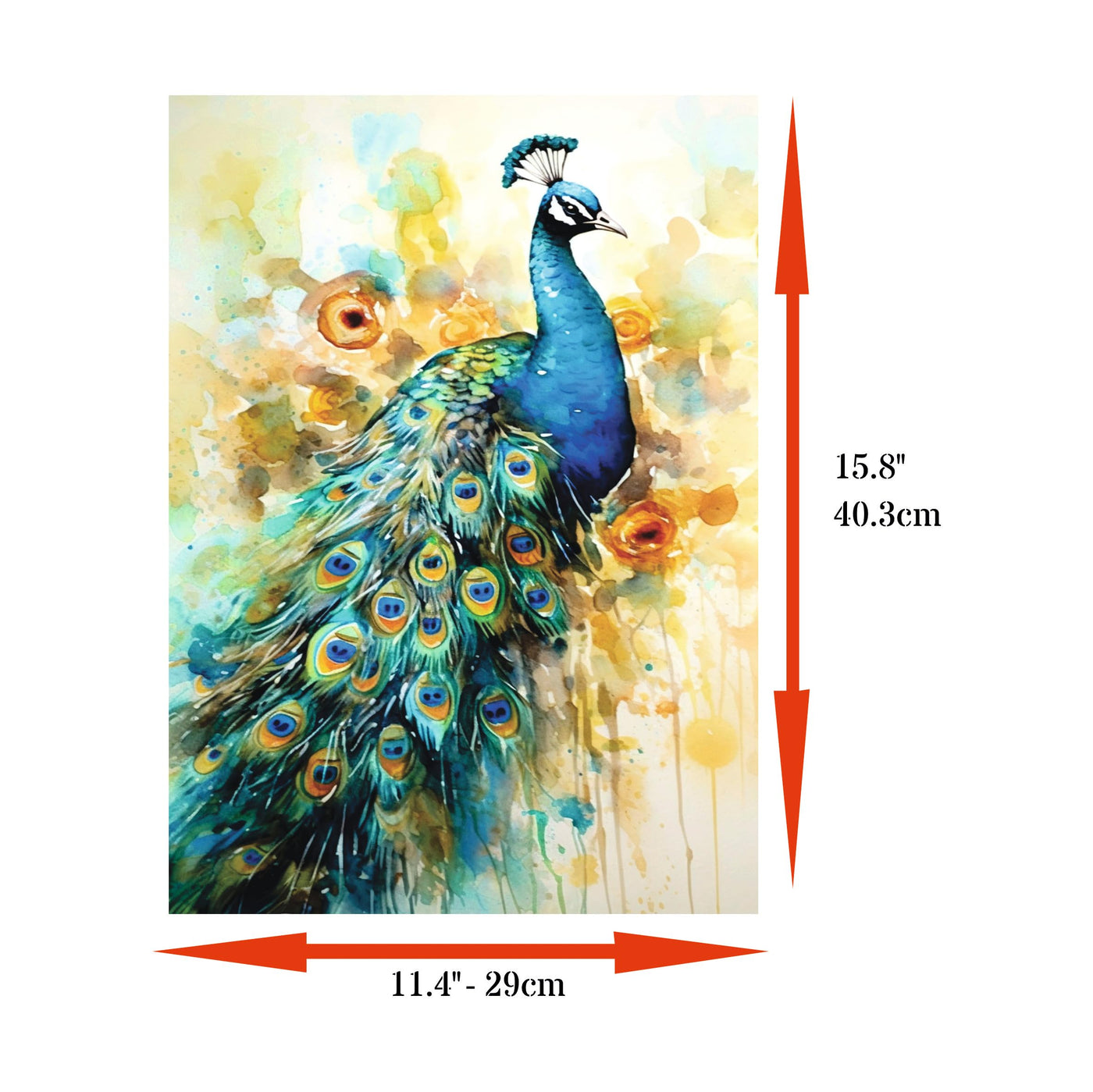 Decoupage Rice Paper (2 pc) - Pairs for Decoupage, Posters, Furniture, and Craft Projects by CRAFT KREATIVELY