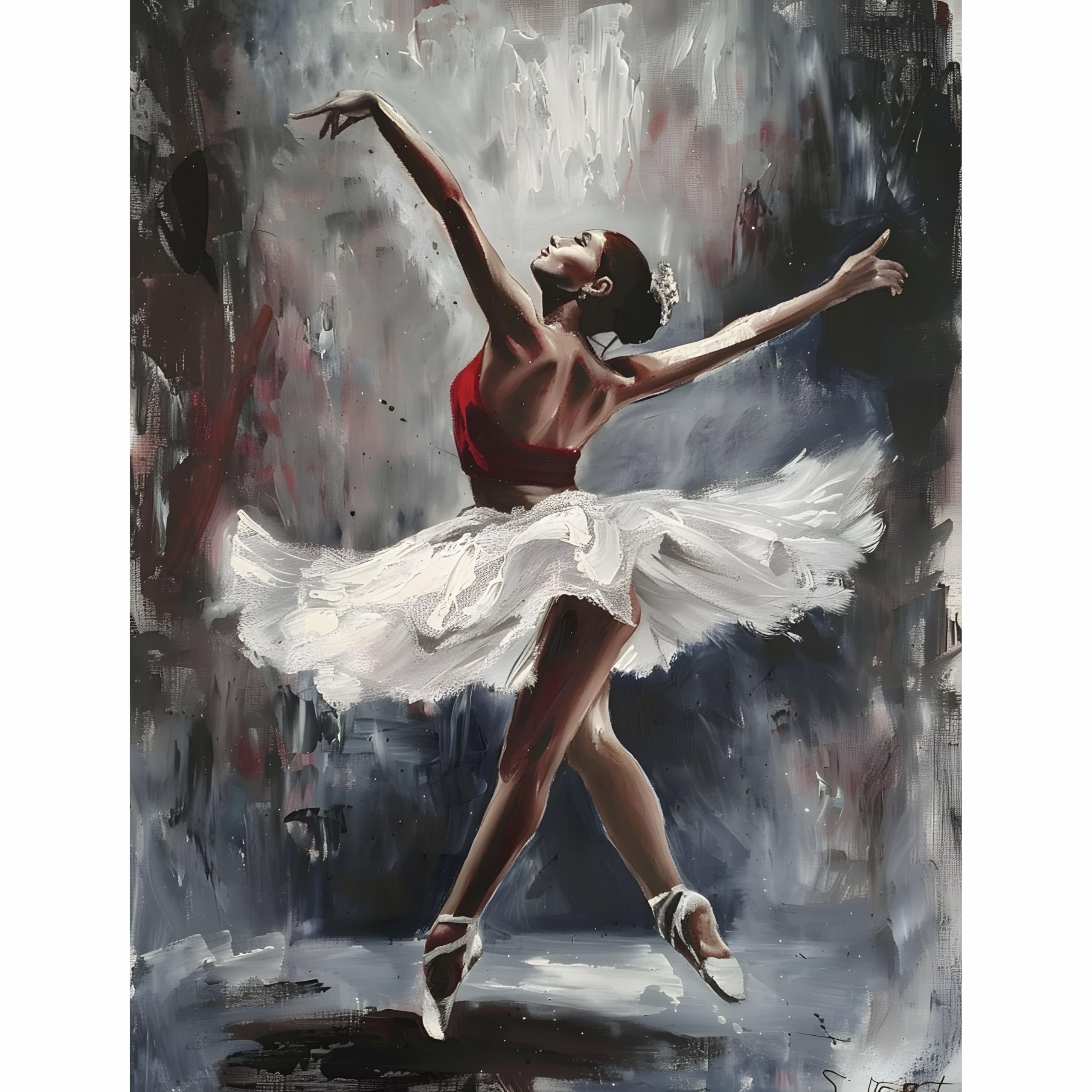 Decoupage Rice Paper, 20 x 26.5cm (6 Sheets) – 6x Decoupage Ballet Papers for Collage, Mixed Media, Card Making & Crafts, Decoupage by CRAFT KREATIVELY