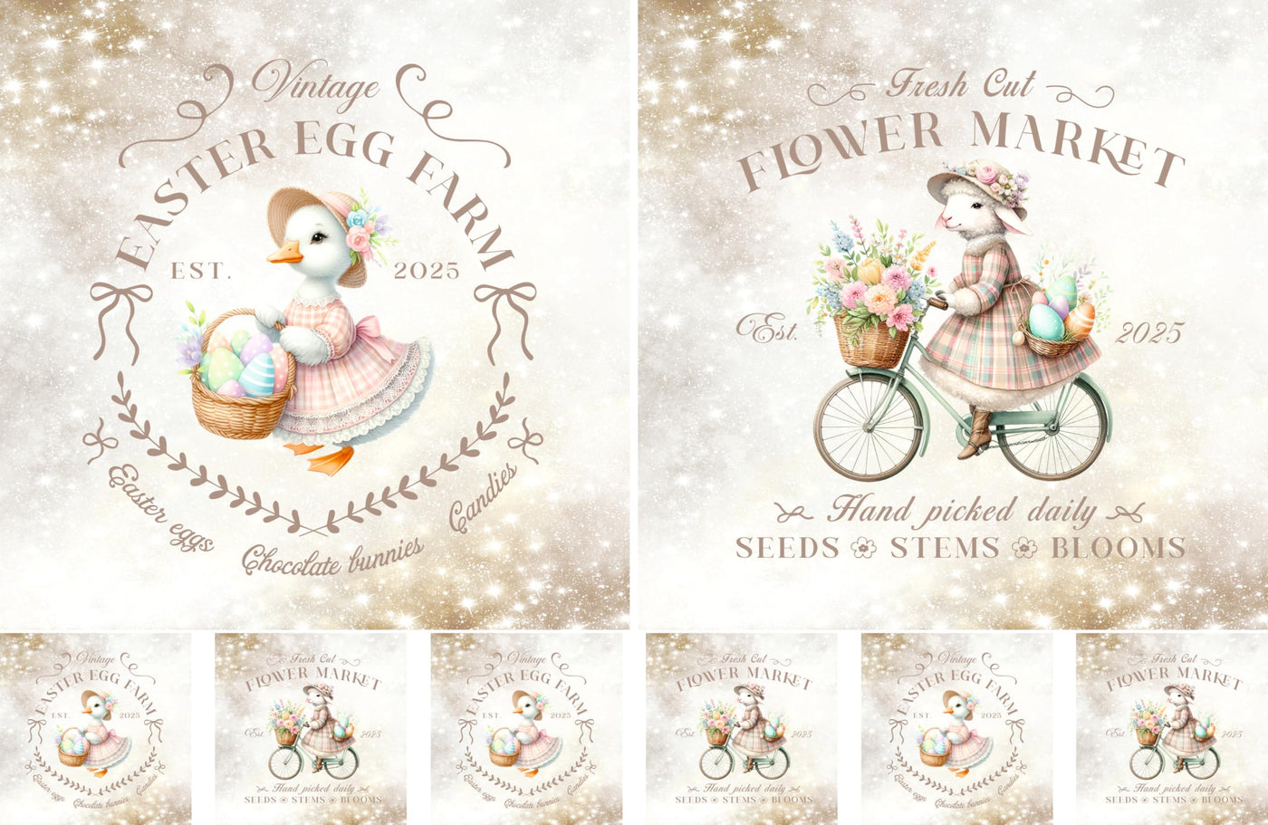Decoupage Rice Papers - 4 Pages | 8 Unique Designs | Versatile Christmas Designs for Art Projects & Crafting by CRAFT KREATIVELY
