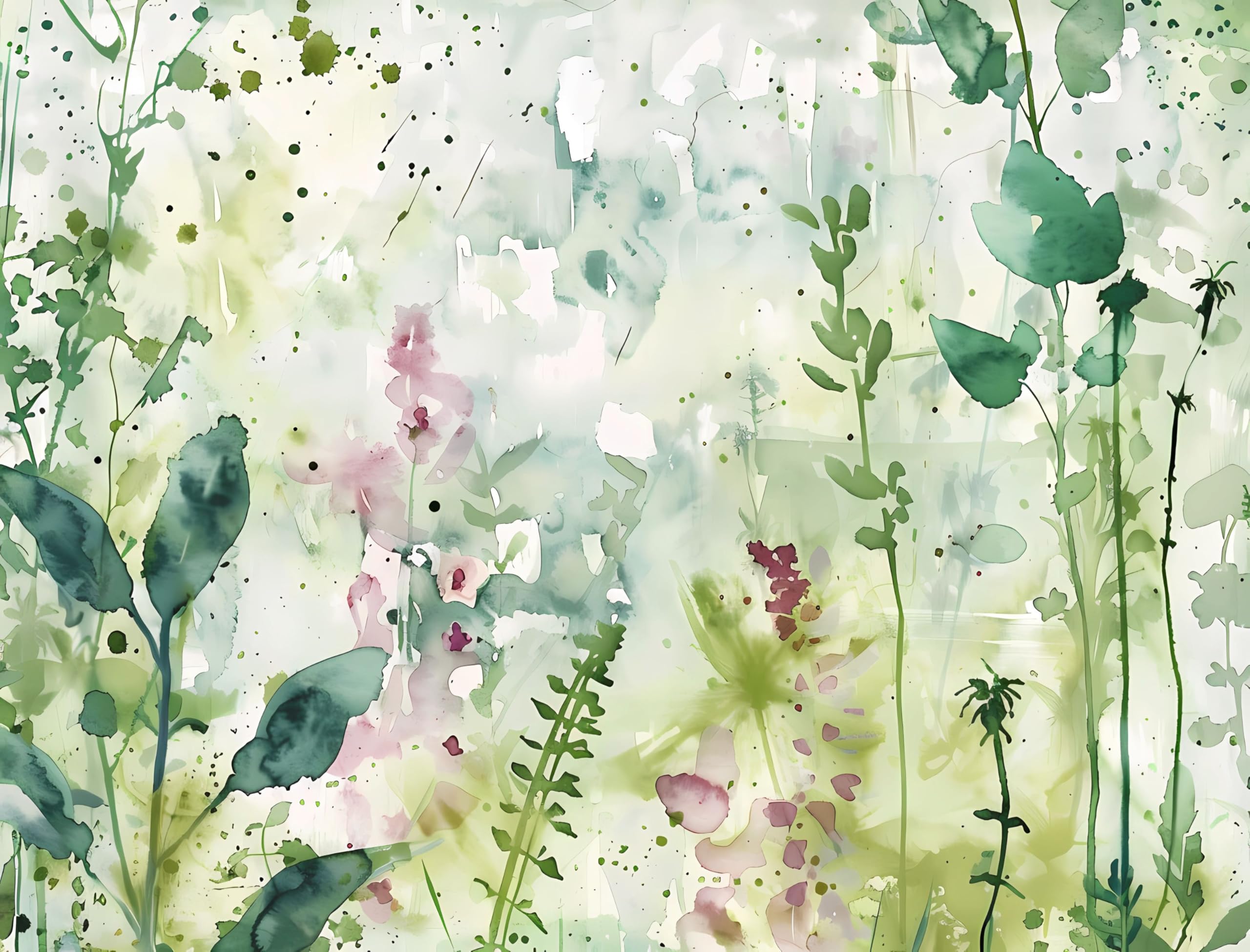 Abstract Flora Rice Papers – Decoupage Paper 6x Designs for Collage, Mixed Media, Card Making & Crafts, Decoupage by CRAFT KREATIVELY