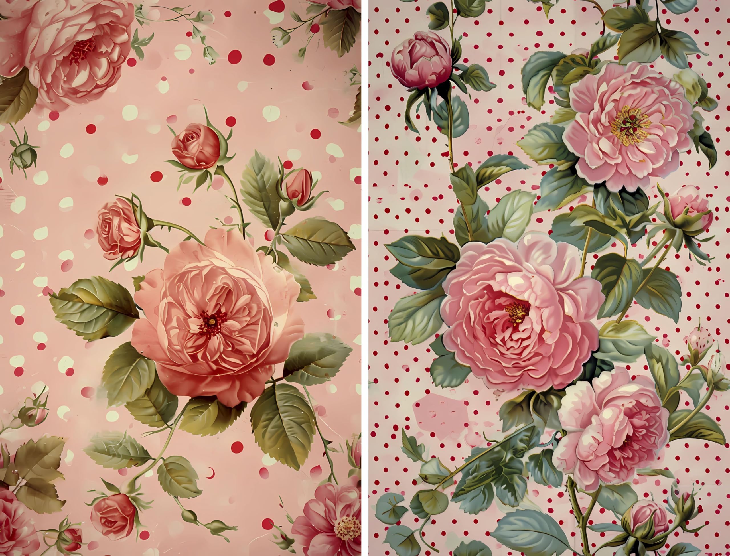 Decoupage Rice Papers - 6 Pieces | 6 Unique Designs | Versatile Decoupage Designs for Art Projects & Crafting by CRAFT KREATIVELY