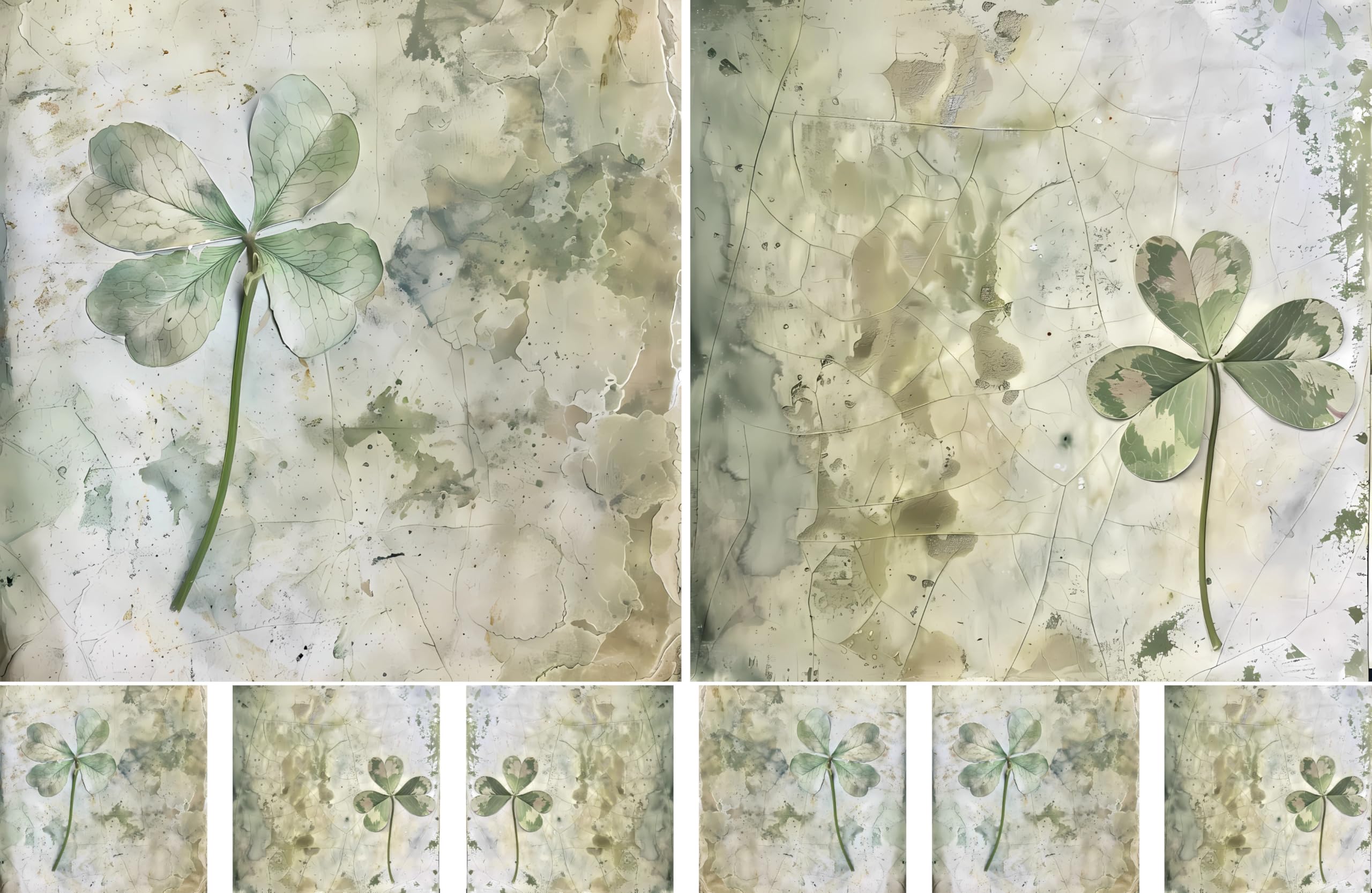 Decoupage Rice Papers - 4 Sheets | 8 Unique Designs | Versatile Christmas Designs for Art Projects & Crafting by CRAFT KREATIVELY
