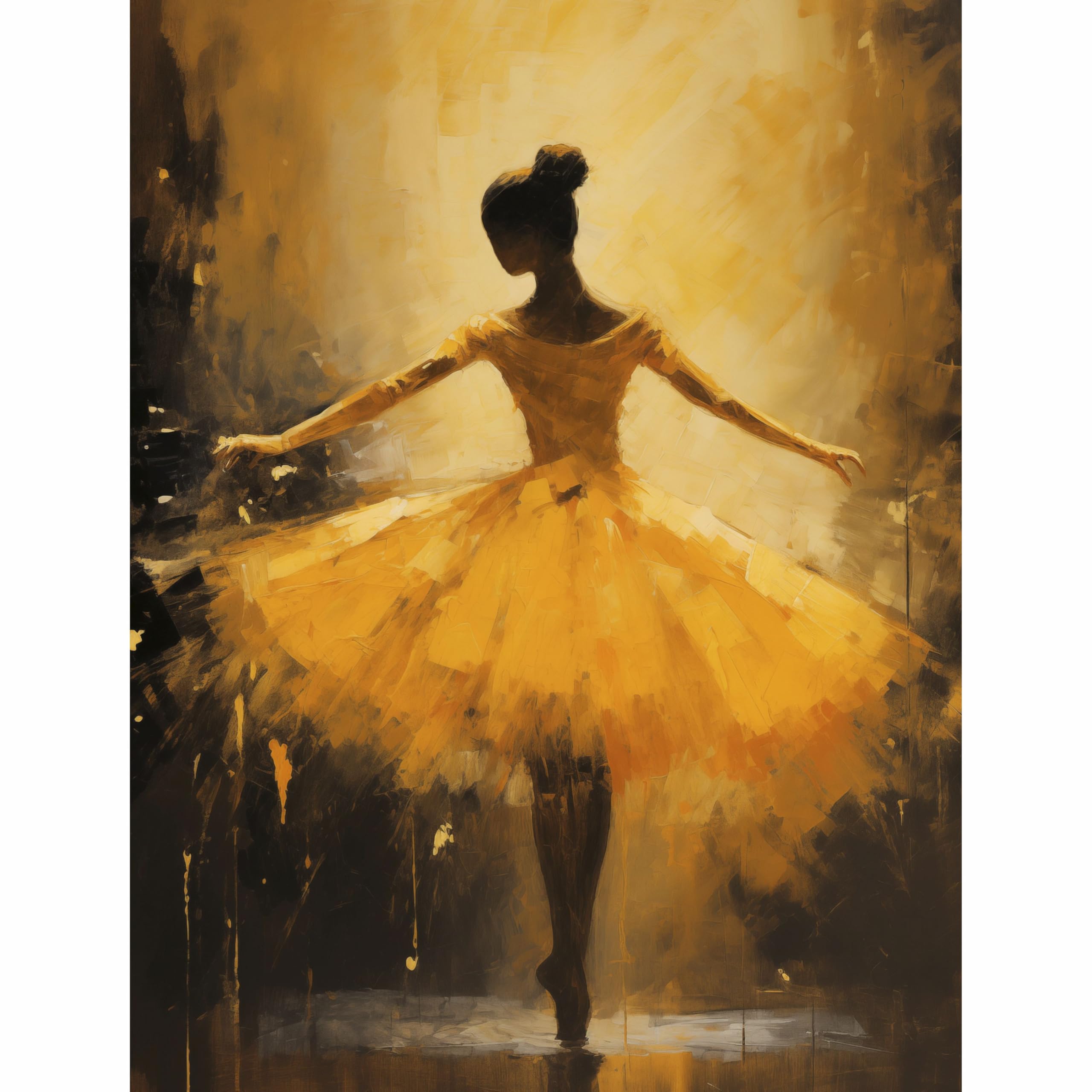 Decoupage Rice Paper, 20 x 26.5cm (6 Sheets) – 6x Decoupage Ballet Papers for Collage, Mixed Media, Card Making & Crafts, Decoupage by CRAFT KREATIVELY