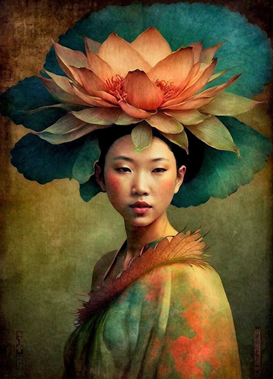 International Women Decoupage Rice Paper - Decoupage Mulberry Paper Poster Image