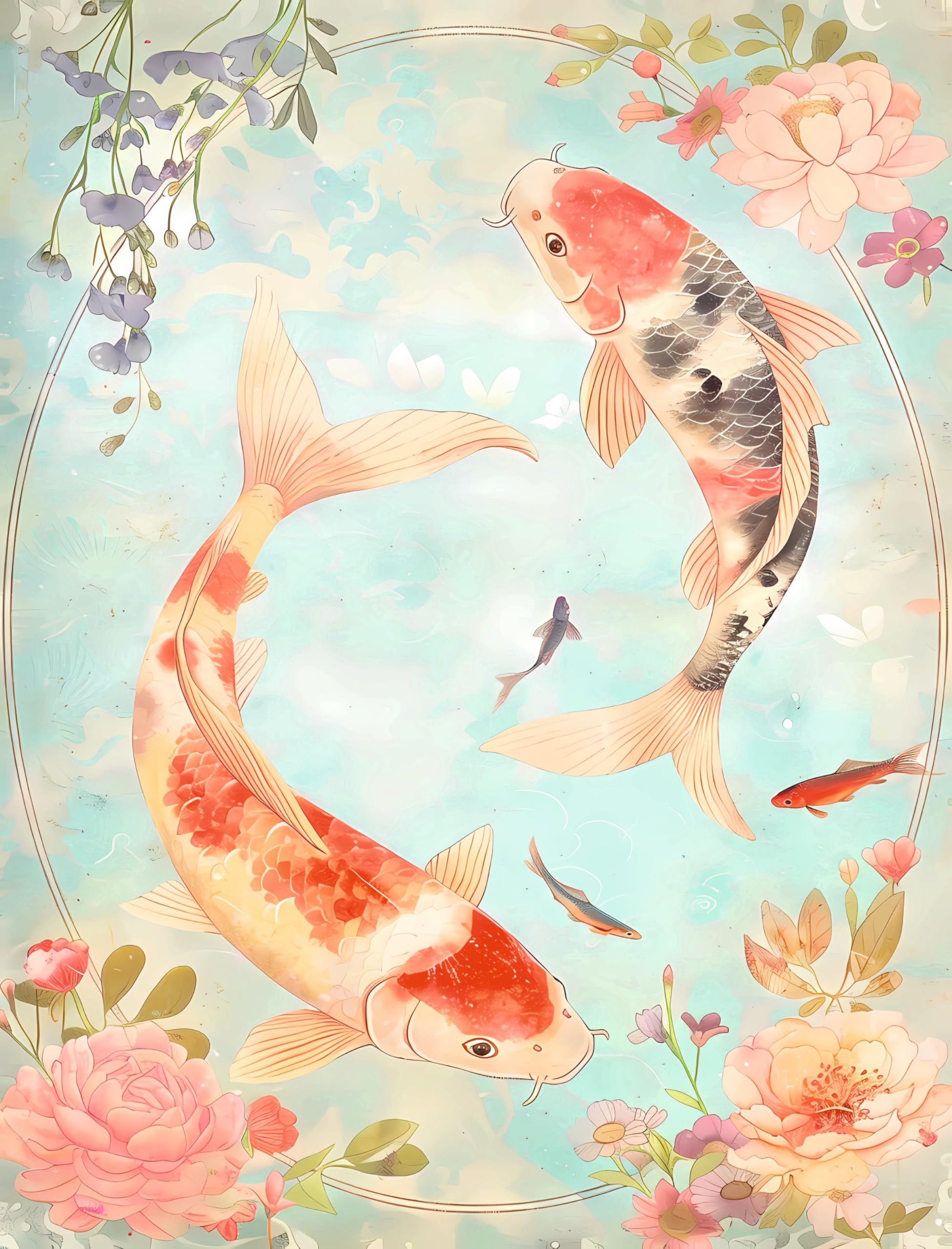 Decoupage Rice Paper, 20 x 26.5cm(6 Sheets) – 6x Decoupage Papers for Collage, Mixed Media, Card Making & Crafts, Decoupage by CRAFT KREATIVELY