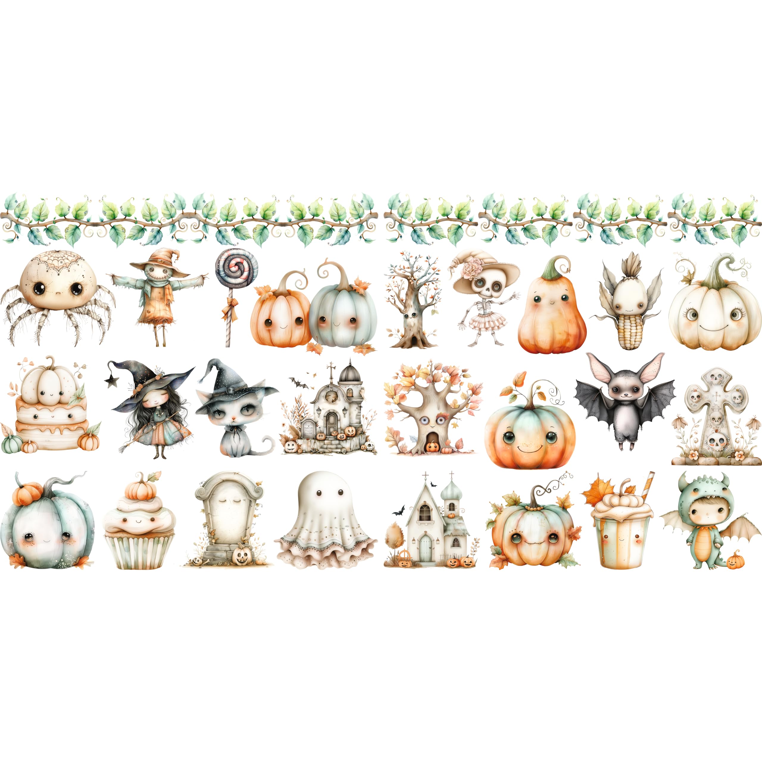 Decoupage Rice Paper (2 pc) - 24+ Decoupage 3 inch (7.6cm) Mini Designs for Collage, Card Making & Crafts, Decoupage by CRAFT KREATIVELY