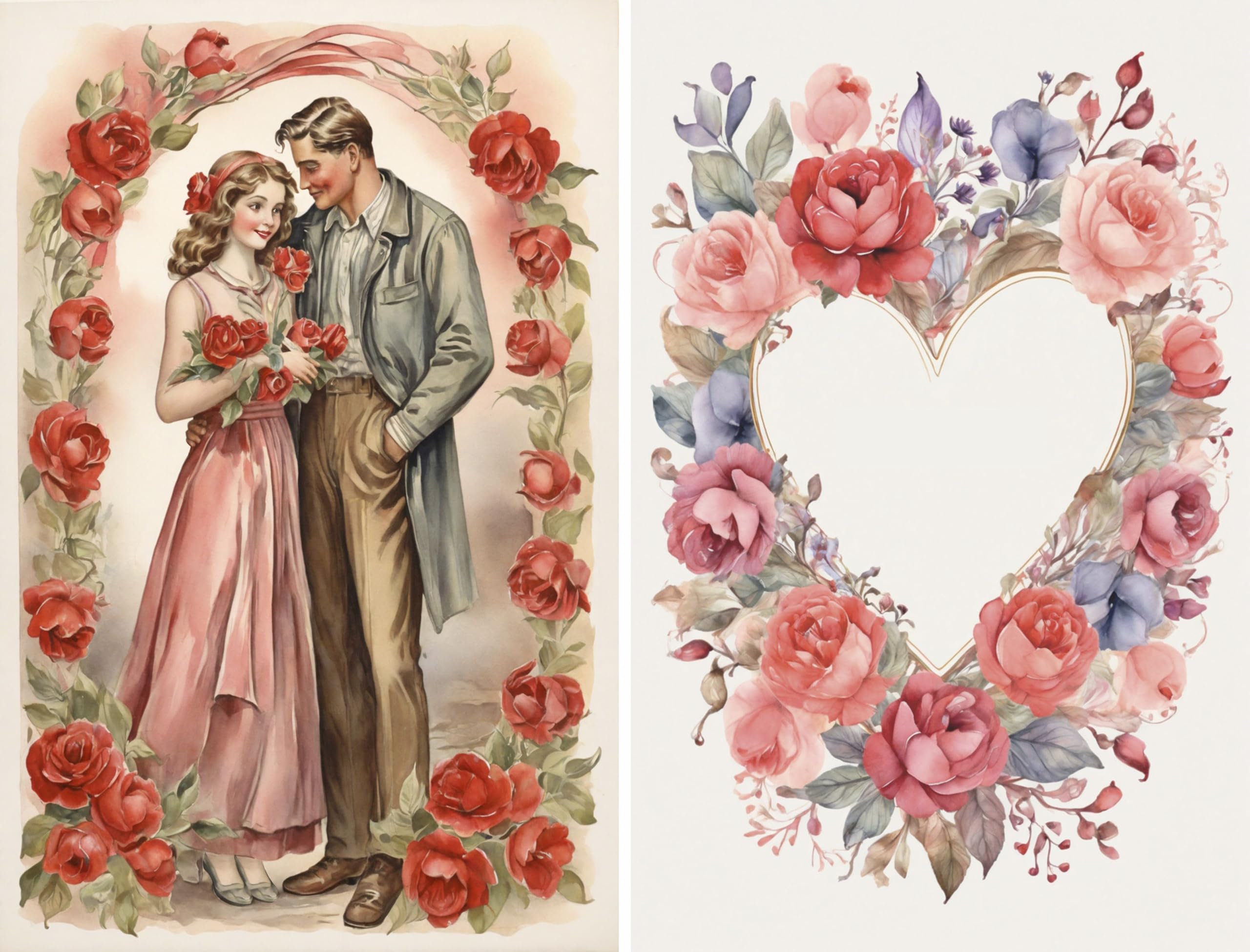 Decoupage Rice Papers - 6 Pieces | 6 Unique Designs | Versatile Decoupage Designs for Art Projects & Crafting by CRAFT KREATIVELY