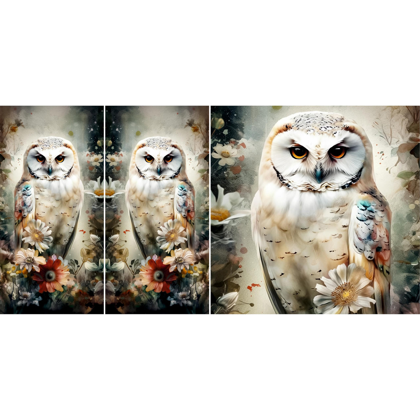 Decoupage Rice Paper, 29 x 29cm (2 sheets) - 3x images for Furniture Poster Craft Decoupage by CRAFT KREATIVELY