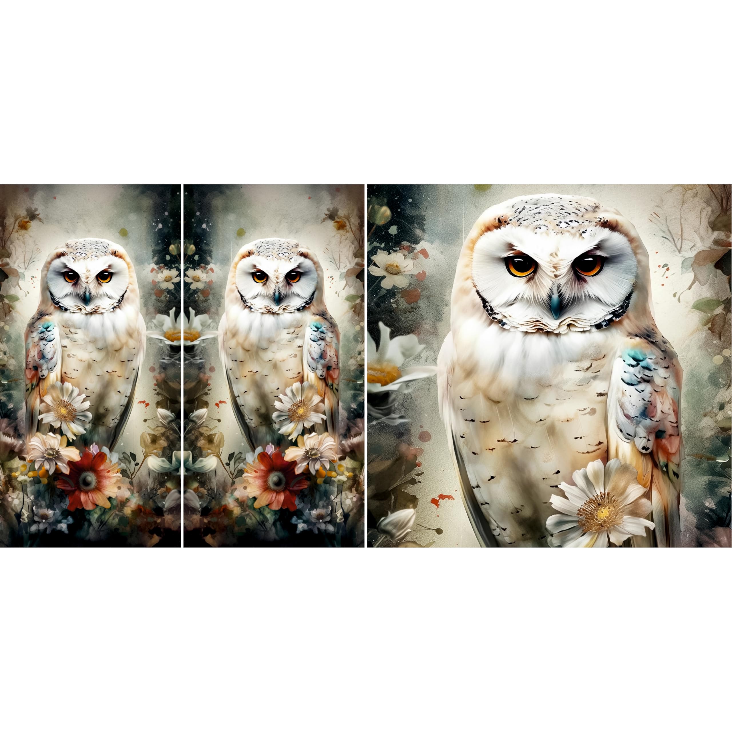 Decoupage Rice Paper, 29 x 29cm (2 sheets) - 3x images for Furniture Poster Craft Decoupage by CRAFT KREATIVELY
