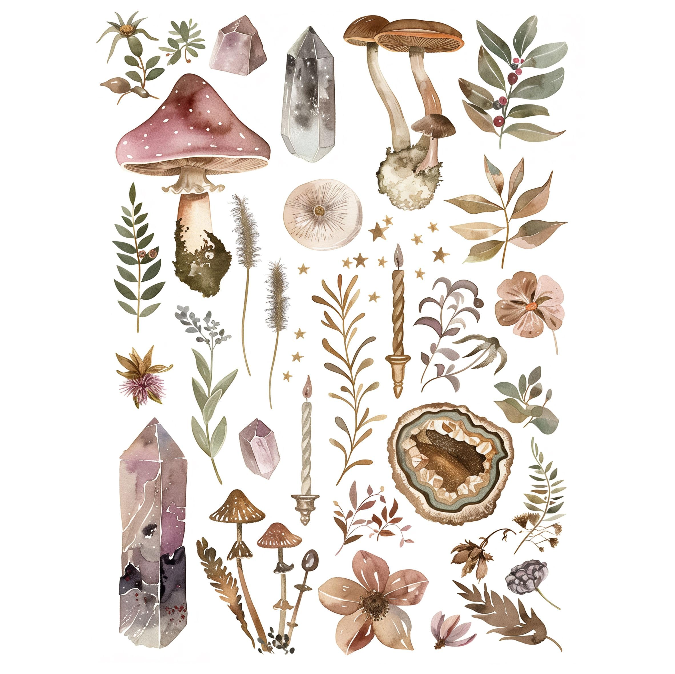 Bits n Pieces Decoupage Rice Paper, 8 x 10.5 inch - for Scrapbooking Cards Craft