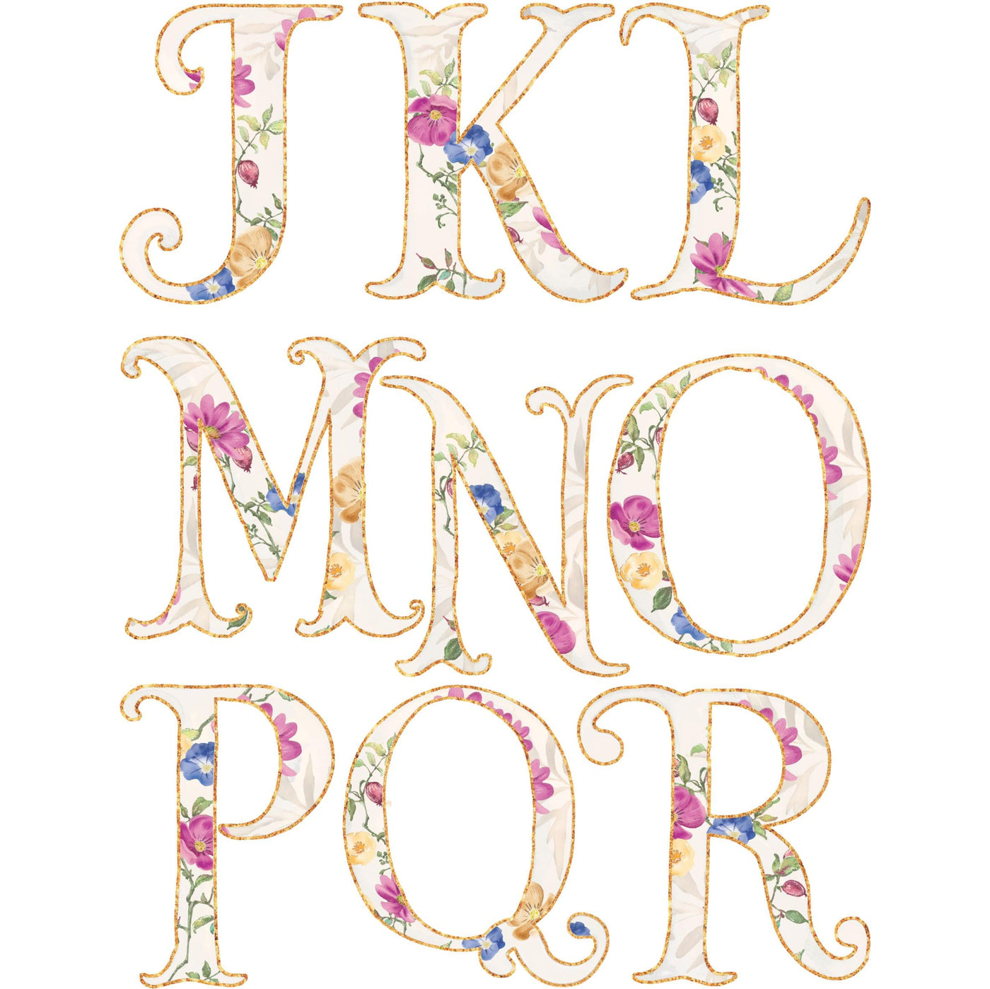 Letters n Frames Rice Paper - Hand Painted Decoupage Craft Cards