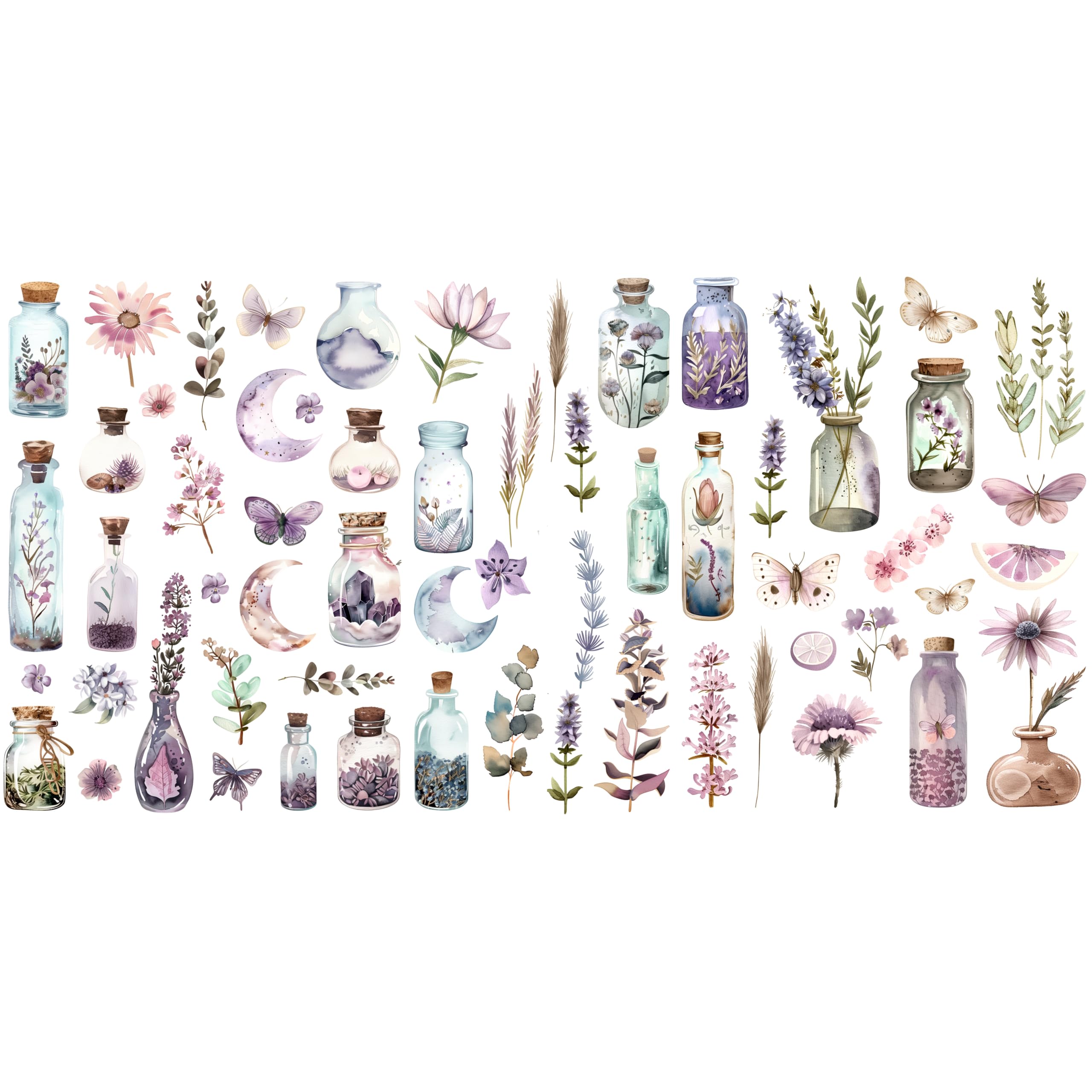 Decoupage Rice Paper (2 pc) - 24+ Decoupage 3 inch (7.6cm) Mini Designs for Collage, Card Making & Crafts, Decoupage by CRAFT KREATIVELY