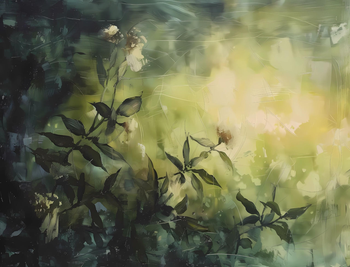 Abstract Flora Rice Papers – Decoupage Paper 6x Designs for Collage, Mixed Media, Card Making & Crafts, Decoupage by CRAFT KREATIVELY