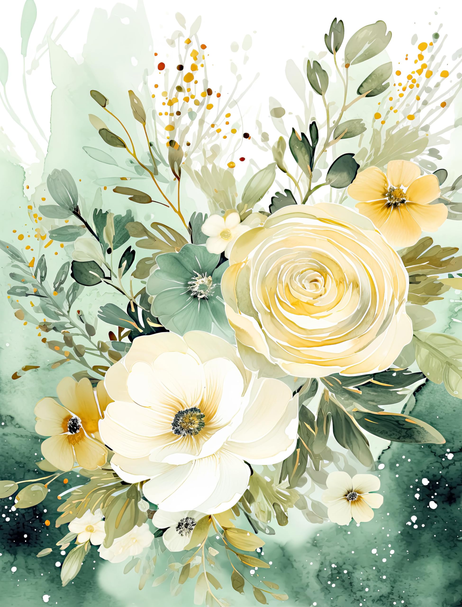 Decoupage Rice Papers - 6 Pieces | 6 Unique Designs | Versatile Decoupage Designs for Art Projects & Crafting by CRAFT KREATIVELY