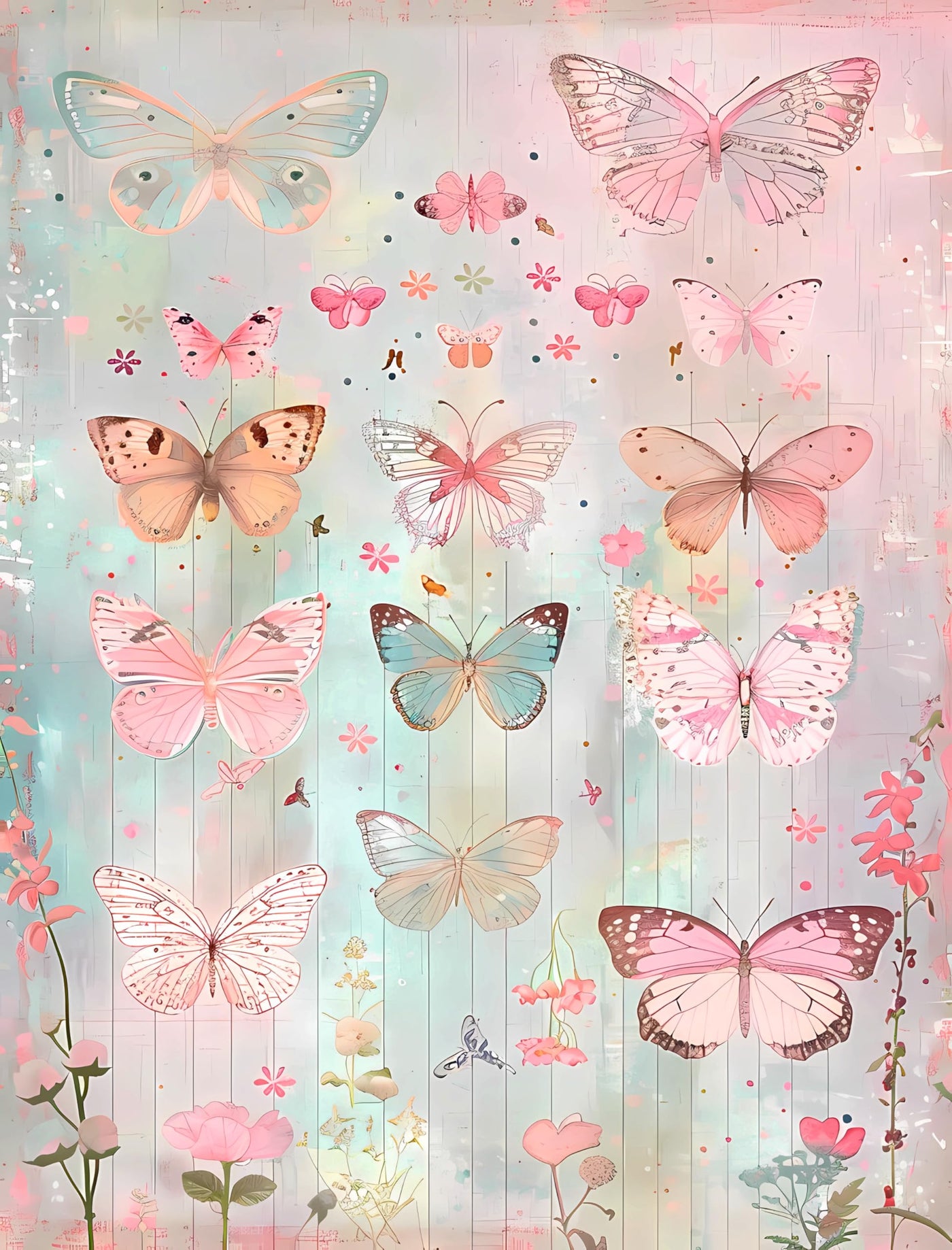 Decoupage Rice Paper, 20 x 26.5cm(6 Sheets) – 6x Decoupage Papers for Collage, Mixed Media, Card Making & Crafts, Decoupage by CRAFT KREATIVELY