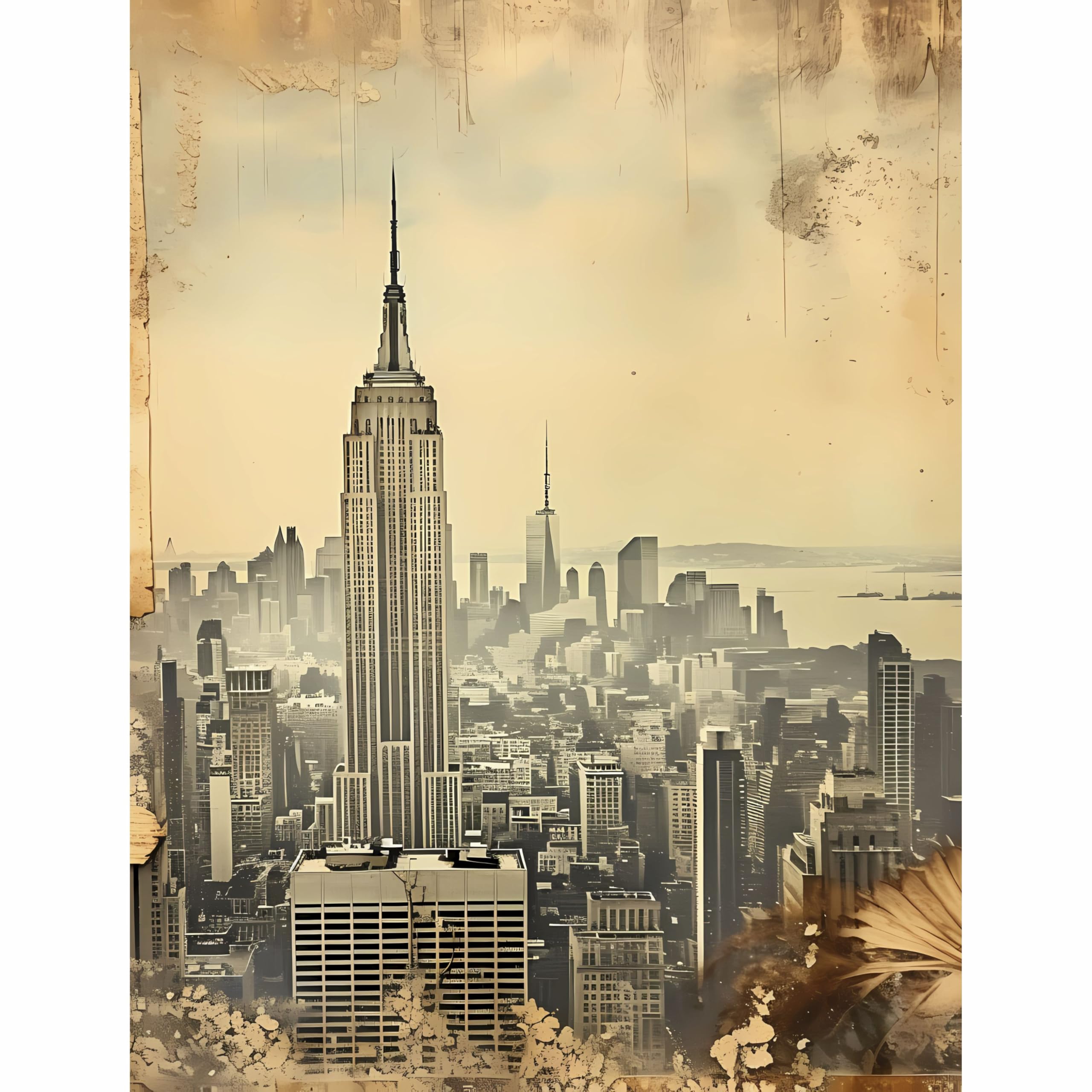 Decoupage Rice Paper, 20 x 26.5cm(6 Sheets) – 6x Decoupage Papers for Collage, Mixed Media, Card Making & Crafts, Decoupage by CRAFT KREATIVELY