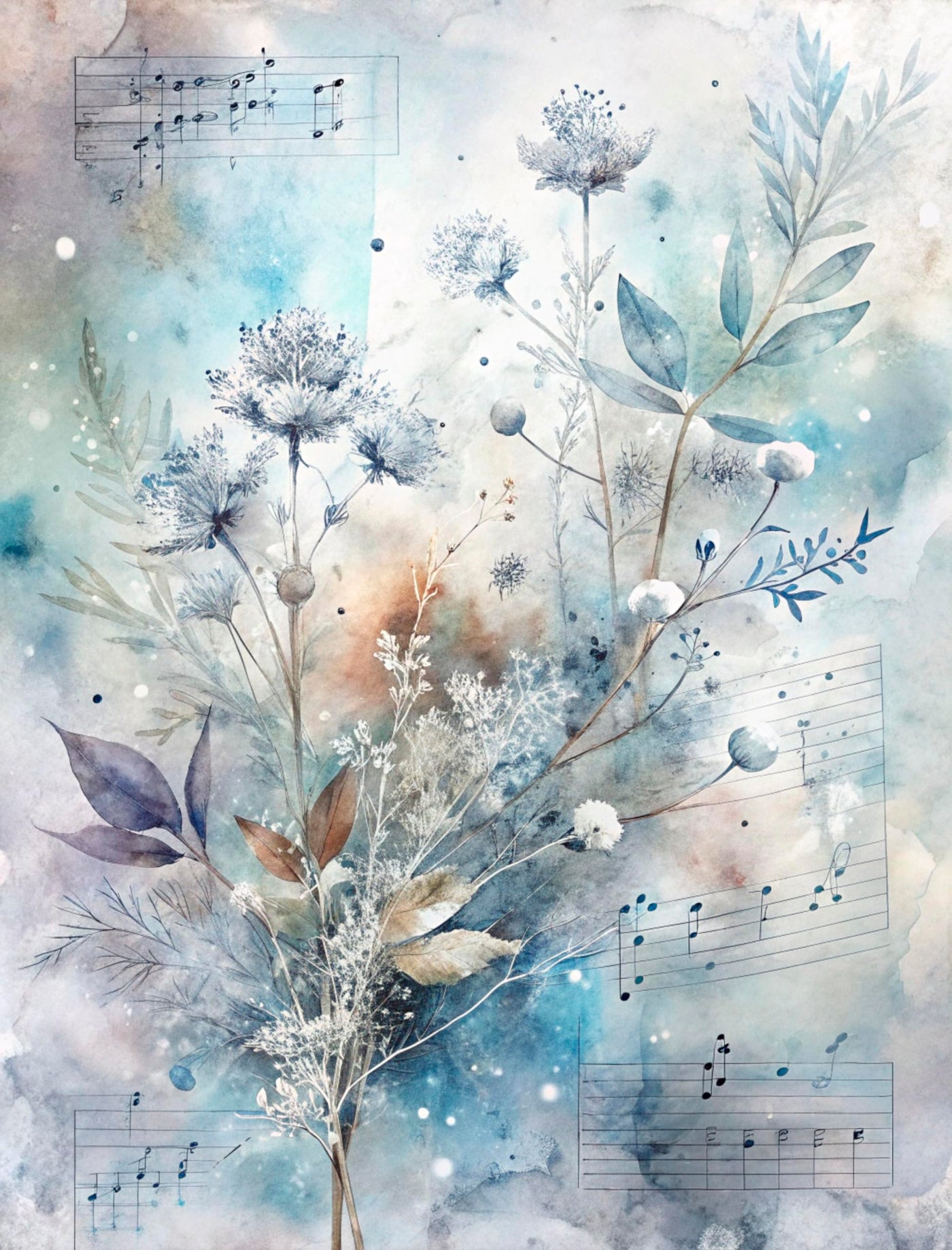 Decoupage Rice Papers - 6 Pieces | 6 Unique Designs | Versatile Decoupage Designs for Art Projects & Crafting by CRAFT KREATIVELY