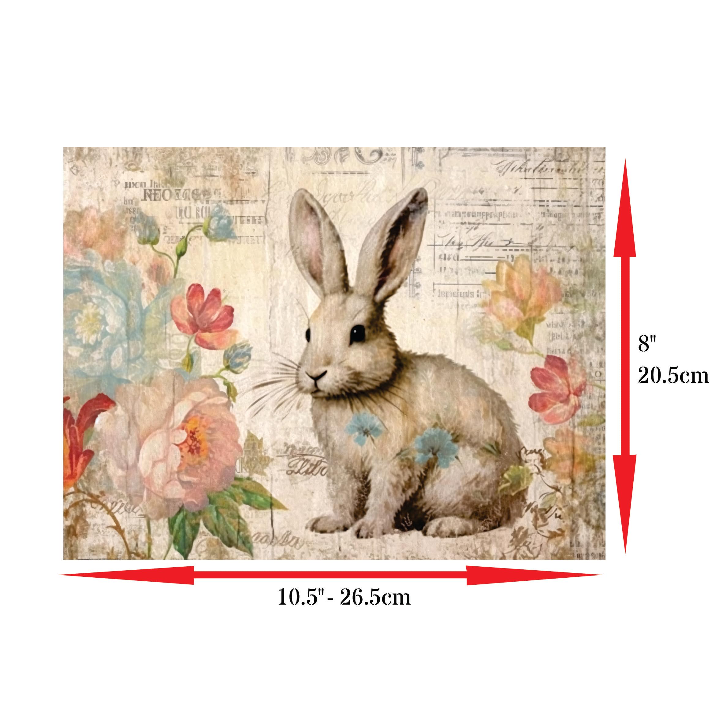 Decoupage Rice Papers - 6 Pieces | 6 Unique Designs | Versatile Decoupage Designs for Art Projects & Crafting by CRAFT KREATIVELY