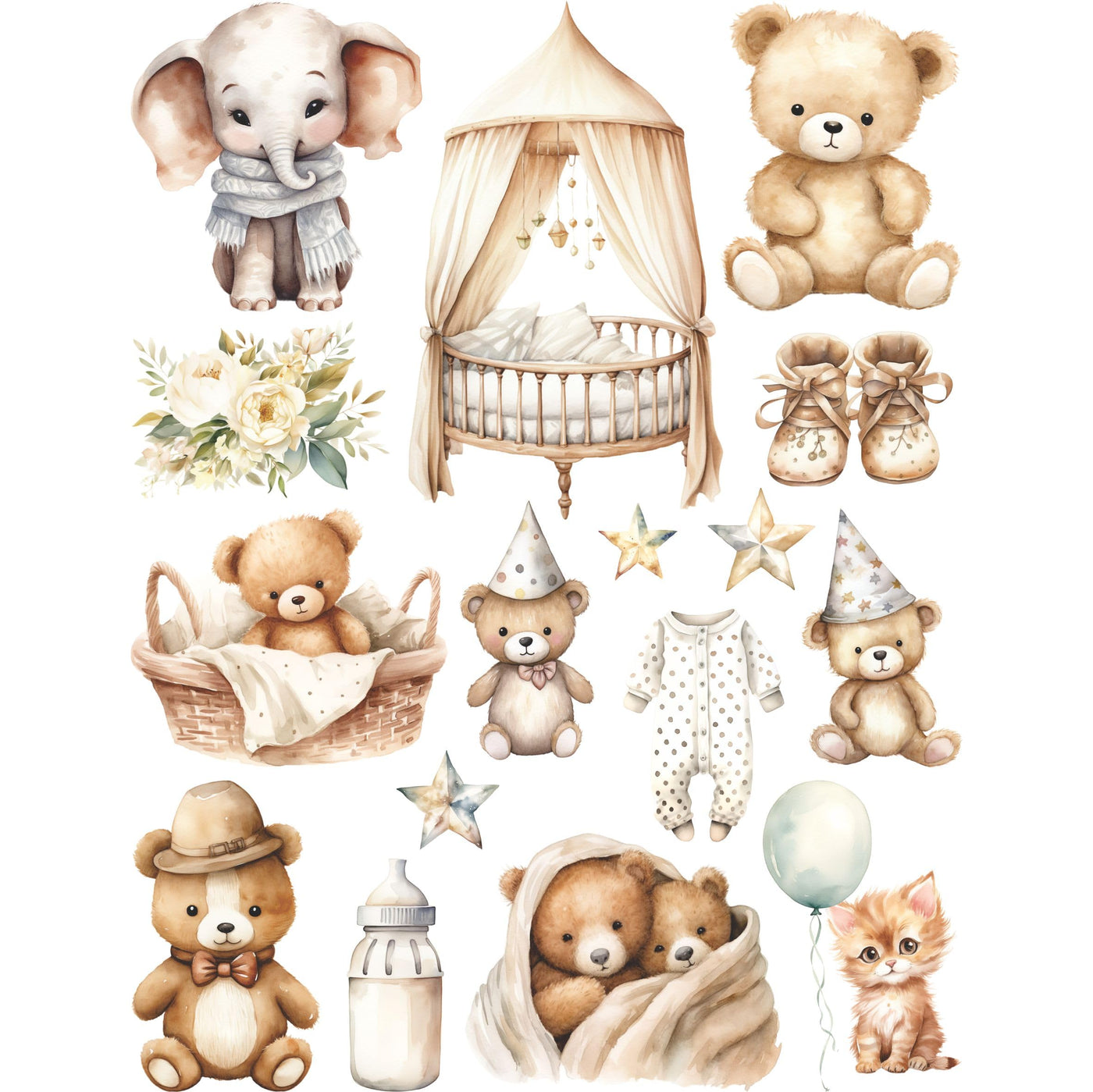 Bits n Pieces Decoupage Rice Paper, 8 x 10.5 inch - for Scrapbooking Cards Craft