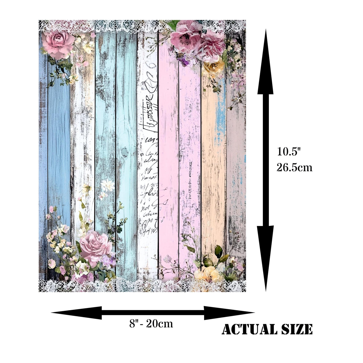 Decoupage Rice Paper, 20 x 26.5cm(6 Sheets) – 6x Decoupage Papers for Collage, Mixed Media, Card Making & Crafts, Decoupage by CRAFT KREATIVELY