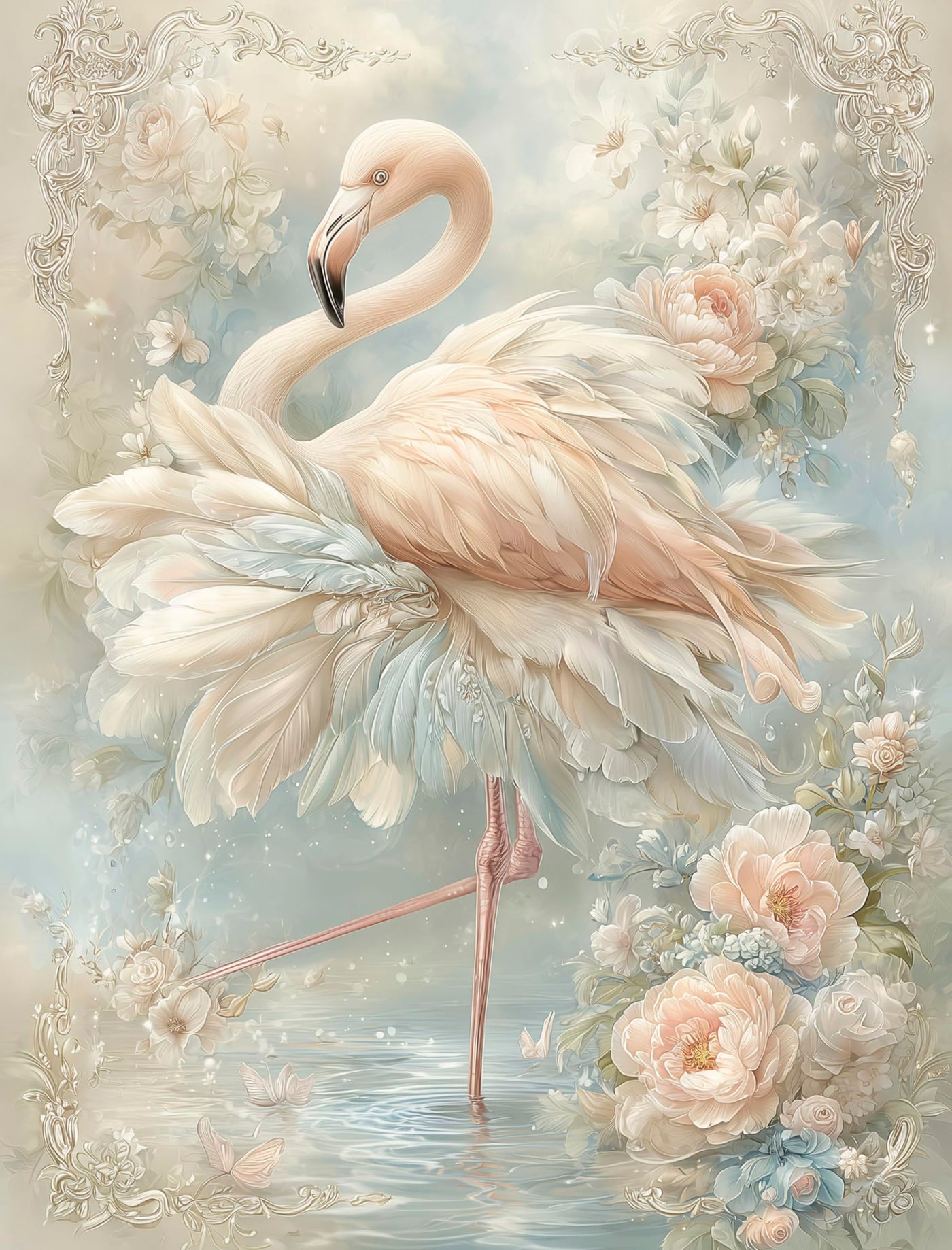 Decoupage Rice Papers - 6 Pieces | 6 Unique Designs | Versatile Decoupage Designs for Art Projects & Crafting by CRAFT KREATIVELY (Birds)