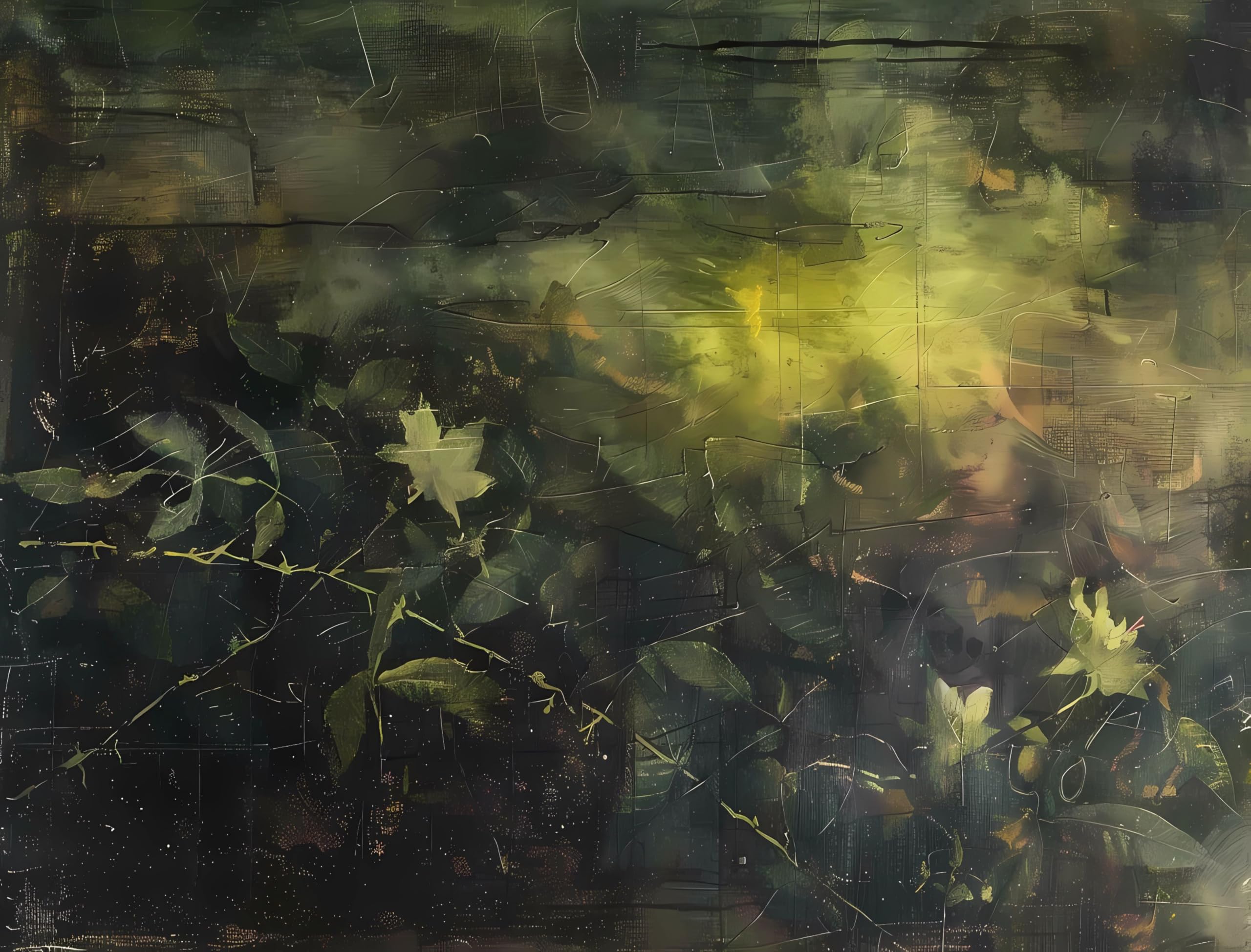 Abstract Flora Rice Papers – Decoupage Paper 6x Designs for Collage, Mixed Media, Card Making & Crafts, Decoupage by CRAFT KREATIVELY