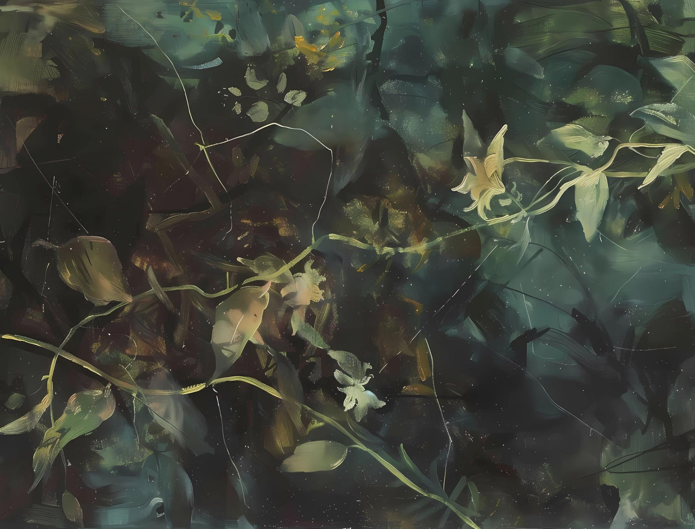 Abstract Flora Rice Papers – Decoupage Paper 6x Designs for Collage, Mixed Media, Card Making & Crafts, Decoupage by CRAFT KREATIVELY