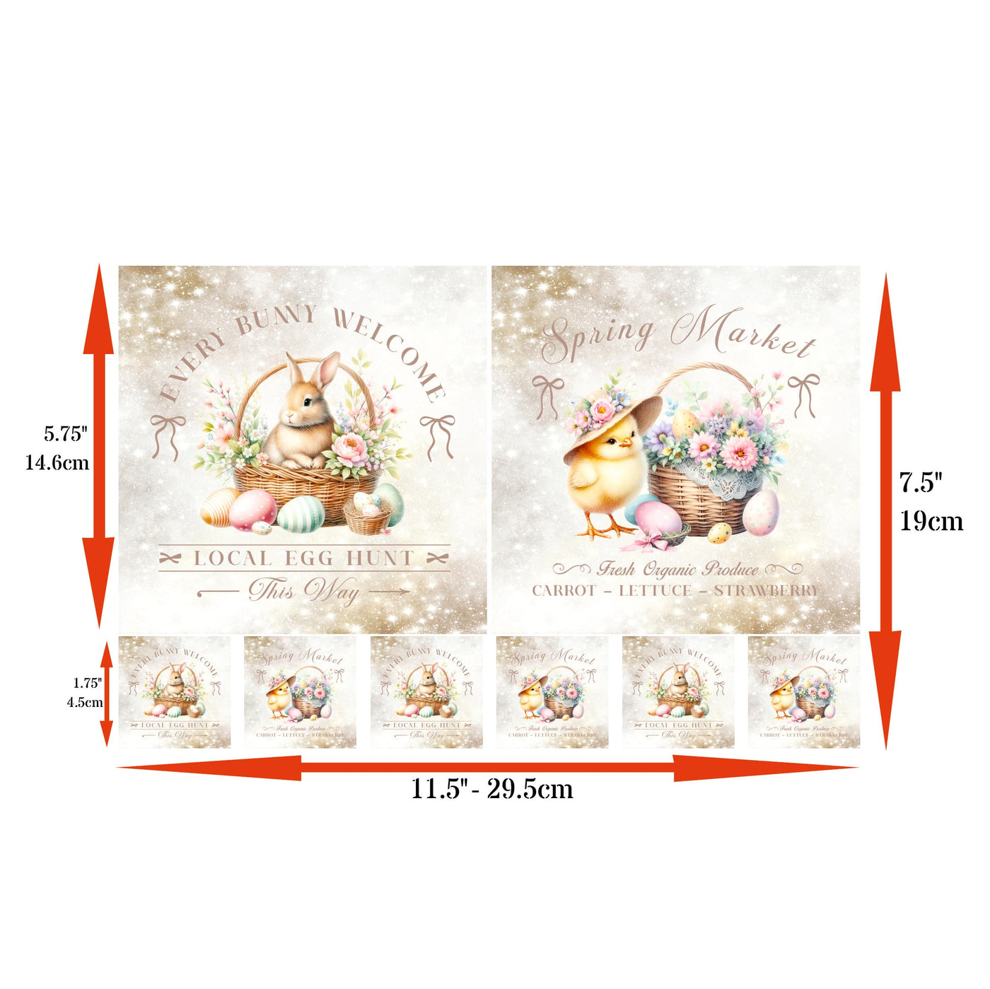 Decoupage Rice Papers - 4 Pages | 8 Unique Designs | Versatile Christmas Designs for Art Projects & Crafting by CRAFT KREATIVELY