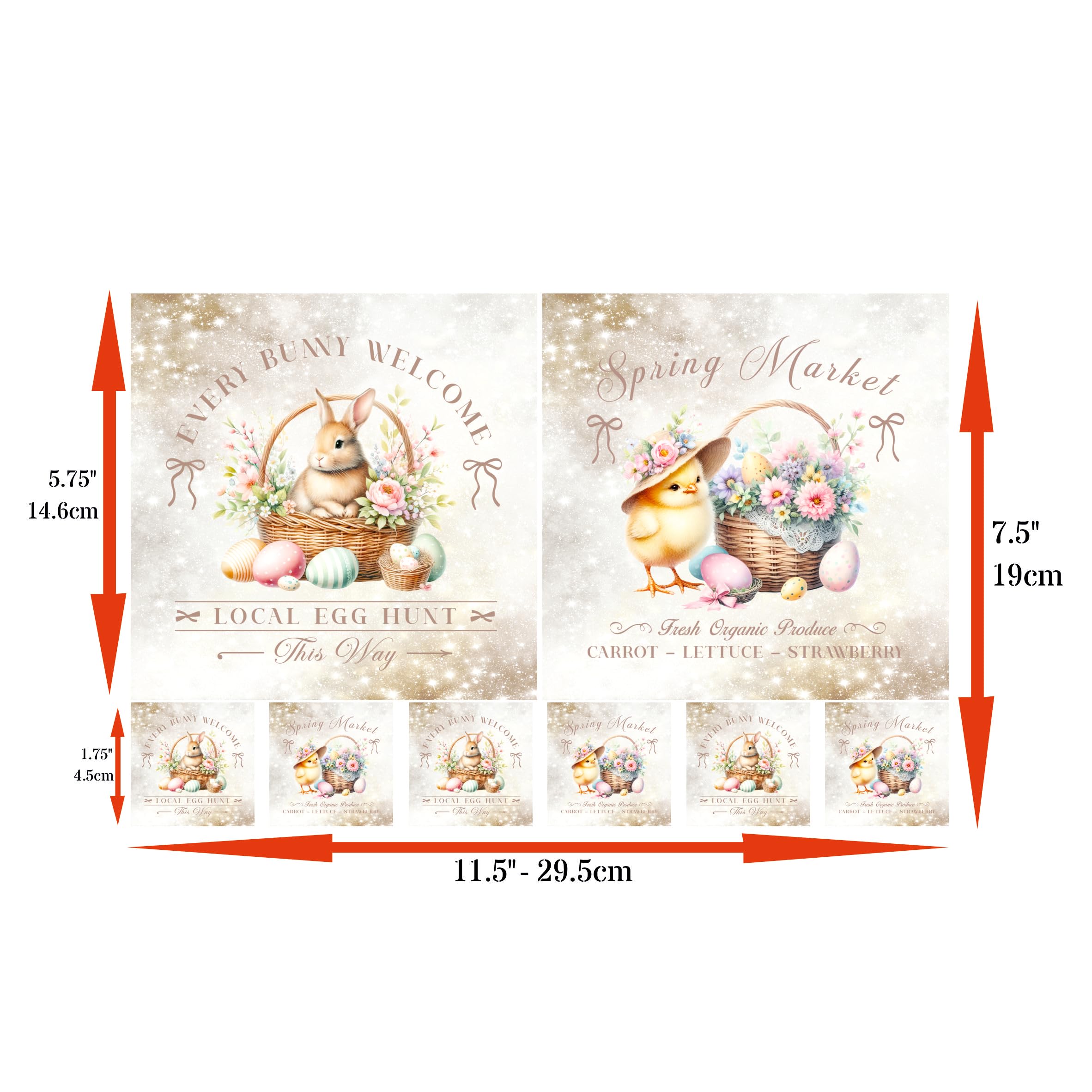Decoupage Rice Papers - 4 Pages | 8 Unique Designs | Versatile Christmas Designs for Art Projects & Crafting by CRAFT KREATIVELY