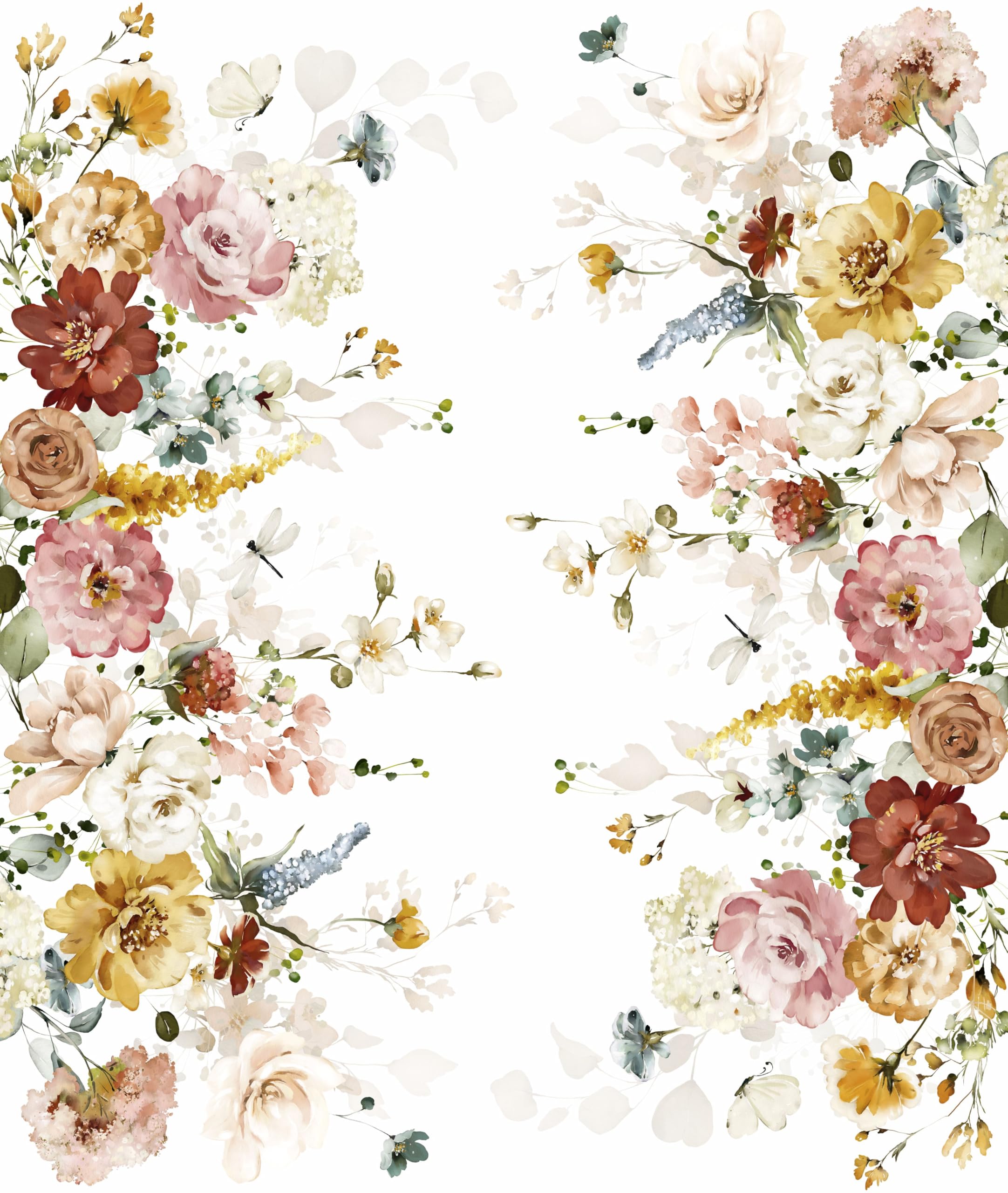 Decoupage Rice Paper (4 pc) - Decoupage Border for Walls, Furniture & Crafts, Decoupage by CRAFT KREATIVELY