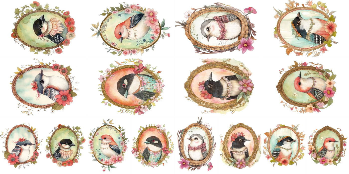 Animal Smalls Rice Papers – Decoupage Paper 16x Designs for Collage, Mixed Media, Card Making & Crafts, Decoupage by CRAFT KREATIVELY