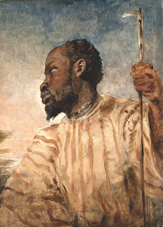 African Slave Rice Paper, 29.21 x 40.64 cm - for Decoupage Print Crafts