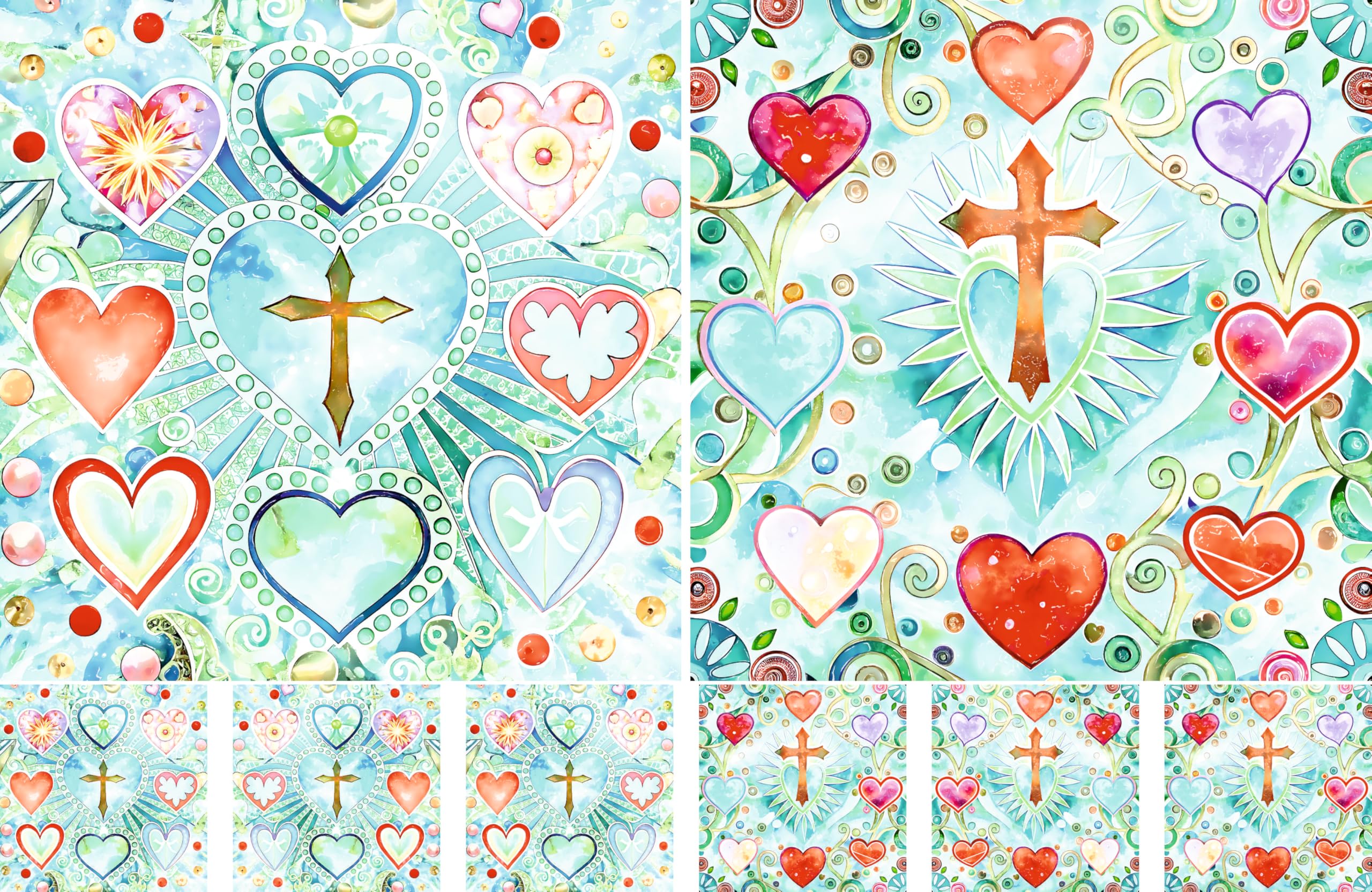 Christian Rice Papers – Decoupage Paper Design for Furniture, Mixed Media, Cards & Crafts, Decoupage by CRAFT KREATIVELY