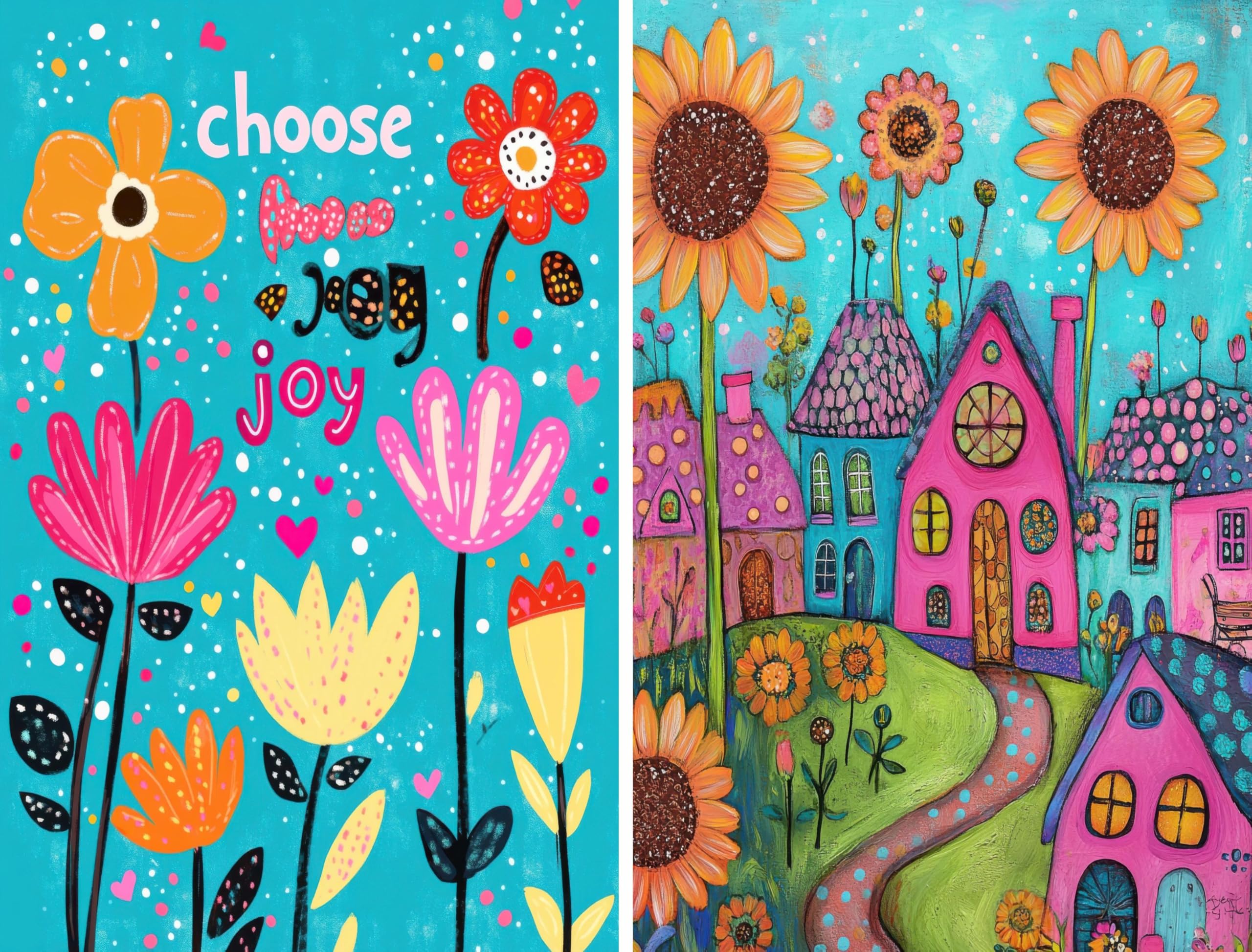 Decoupage Rice Papers - 6 Pieces | 6 Unique Designs | Versatile Decoupage Designs for Art Projects & Crafting by CRAFT KREATIVELY
