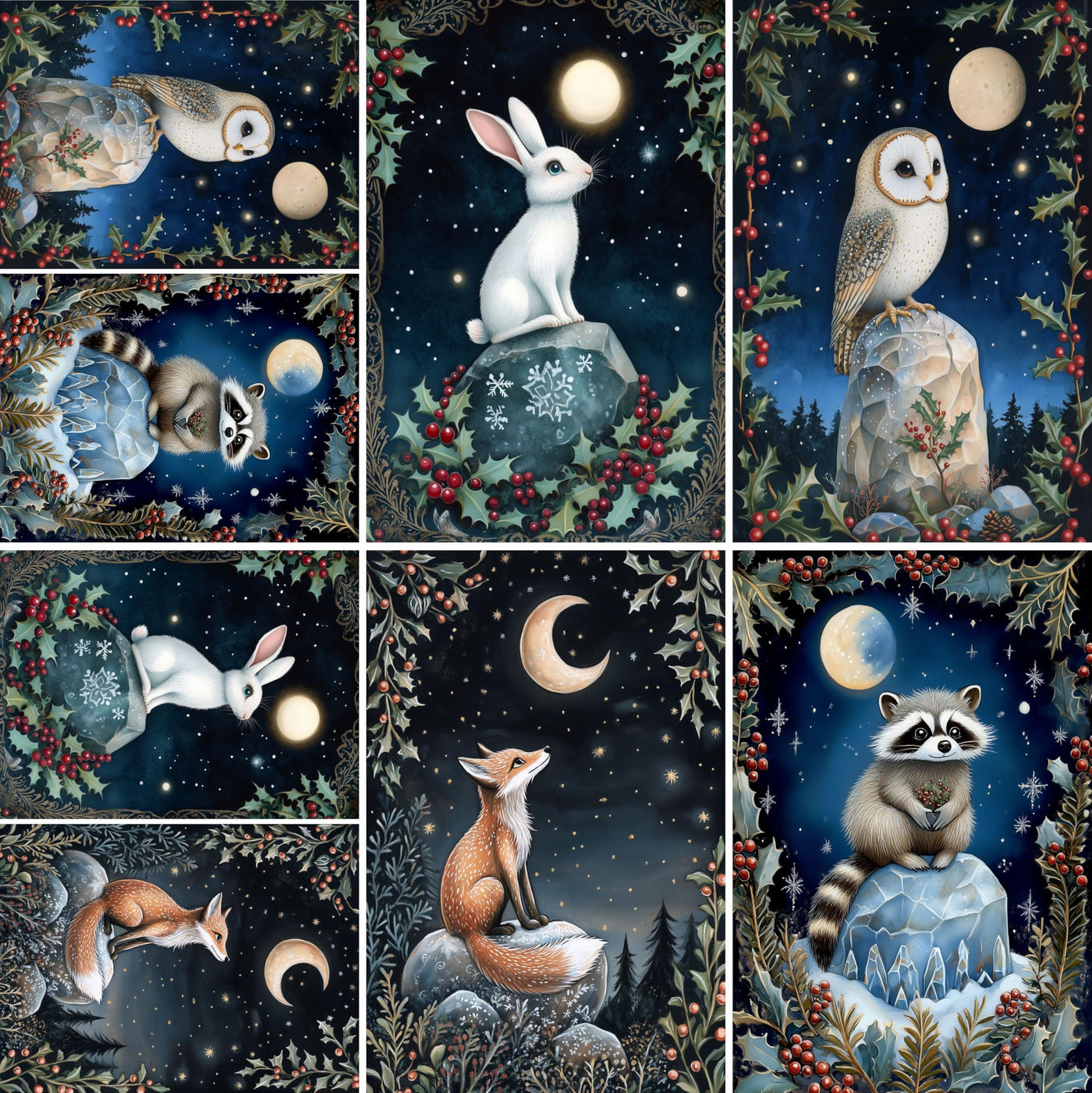 Animal Smalls Rice Papers – Decoupage Paper 16x Designs for Collage, Mixed Media, Card Making & Crafts, Decoupage by CRAFT KREATIVELY
