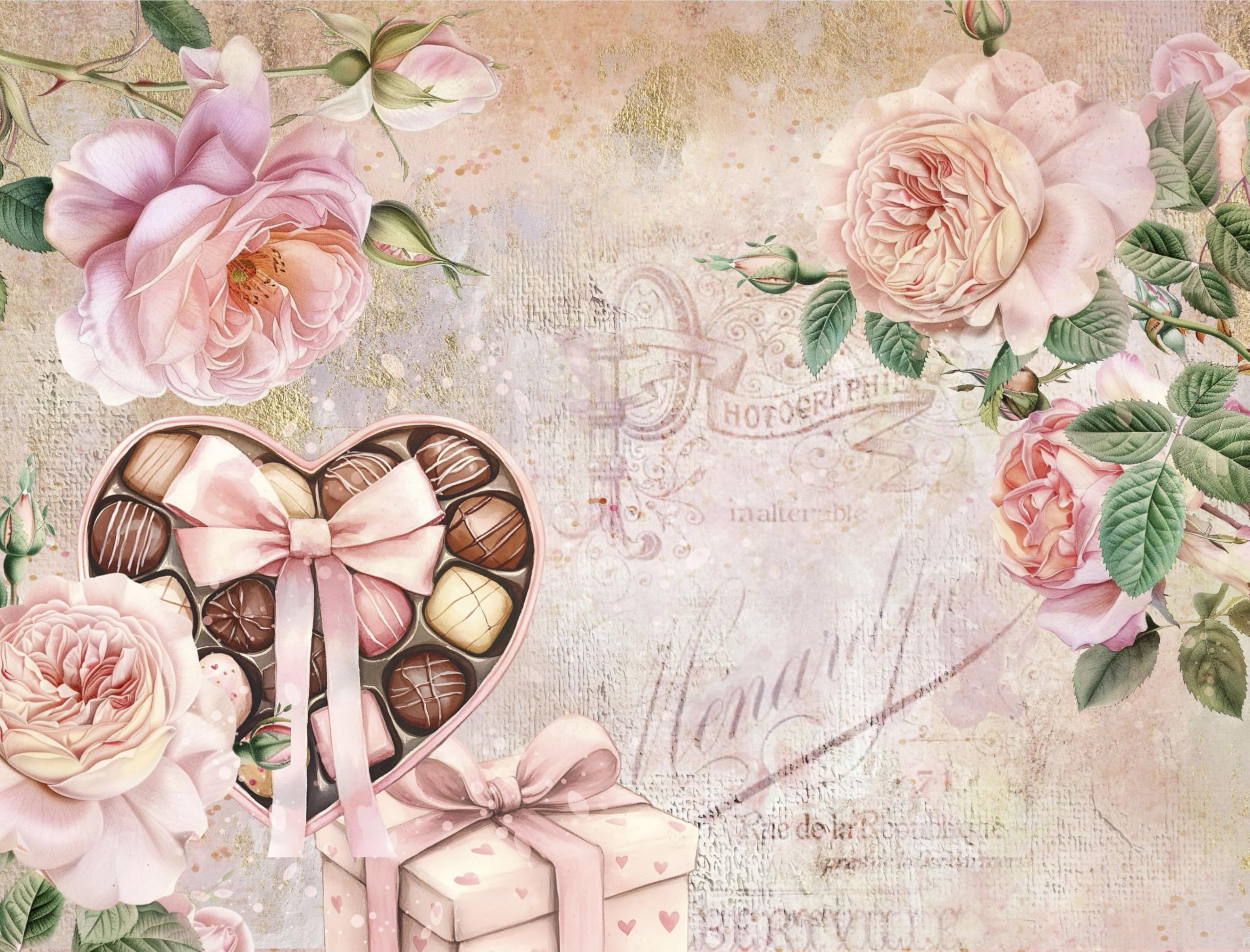 Decoupage Rice Papers - 6 Pieces | 6 Unique Designs | Versatile Decoupage Designs for Art Projects & Crafting by CRAFT KREATIVELY