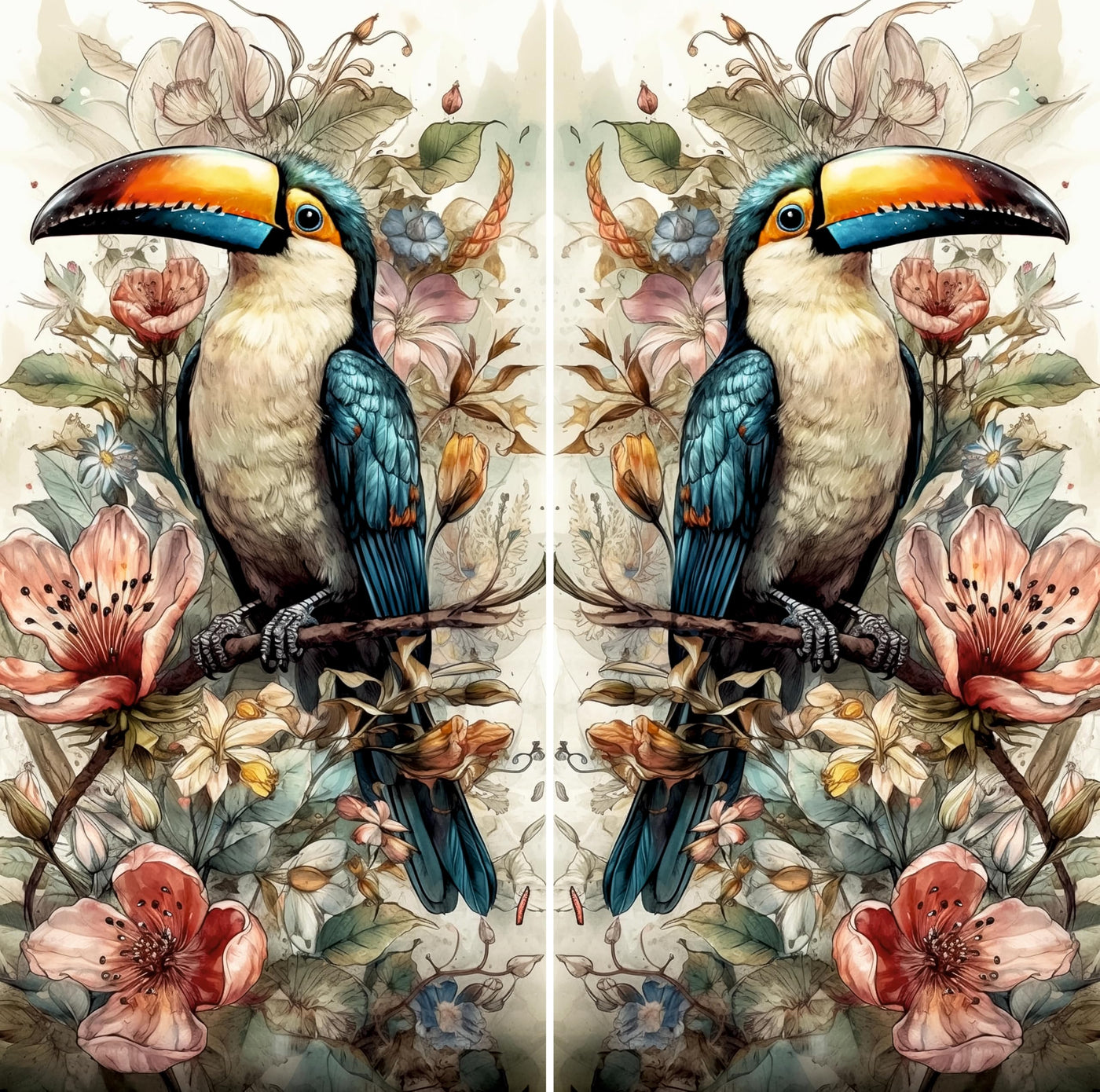 Decoupage Rice Paper, 29 x 29cm (2 sheets) - 3x images for Furniture Poster Craft Decoupage by CRAFT KREATIVELY