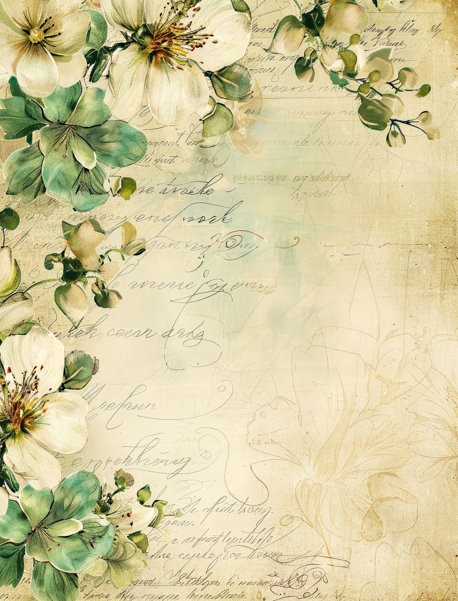 Decoupage Rice Papers - 6 Pieces | 6 Unique Designs | Versatile Decoupage Designs for Art Projects & Crafting by CRAFT KREATIVELY