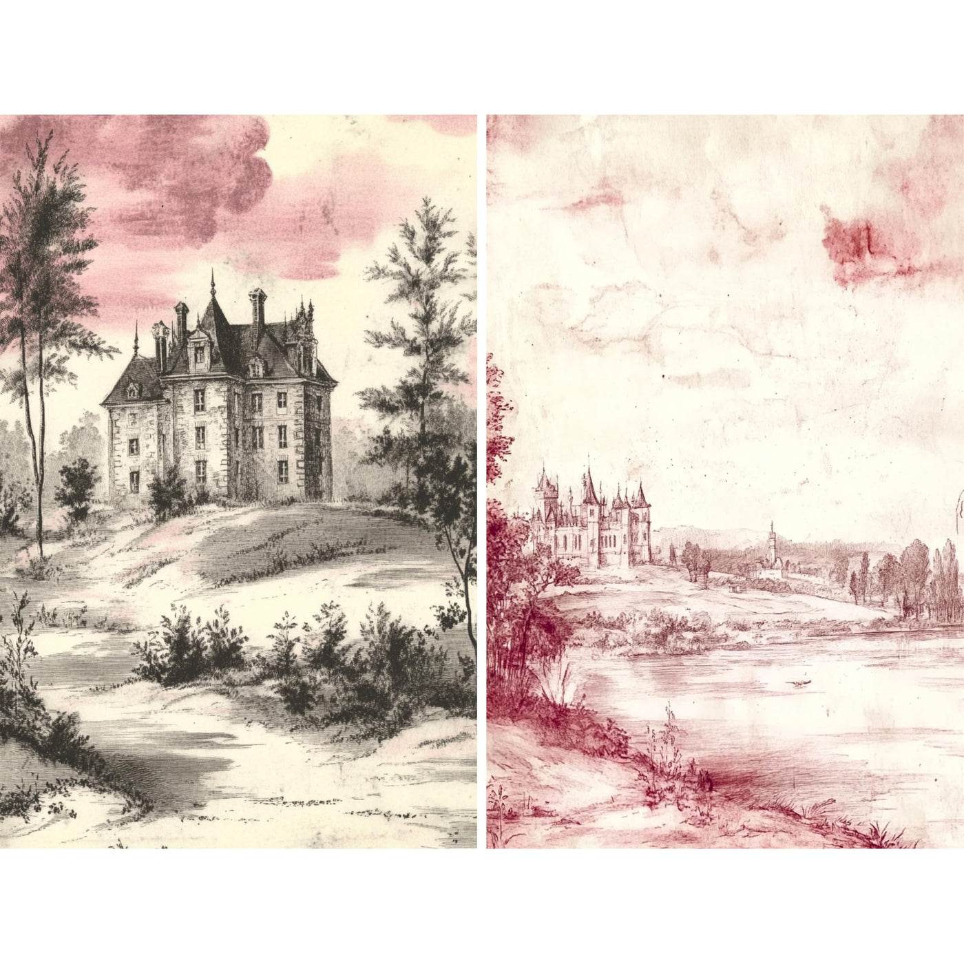Decoupage Rice Paper, 20 x 26.5cm (6 Sheets) – 6x Decoupage Papers for Collage, Mixed Media, Card Making & Crafts, Decoupage by CRAFT KREATIVELY