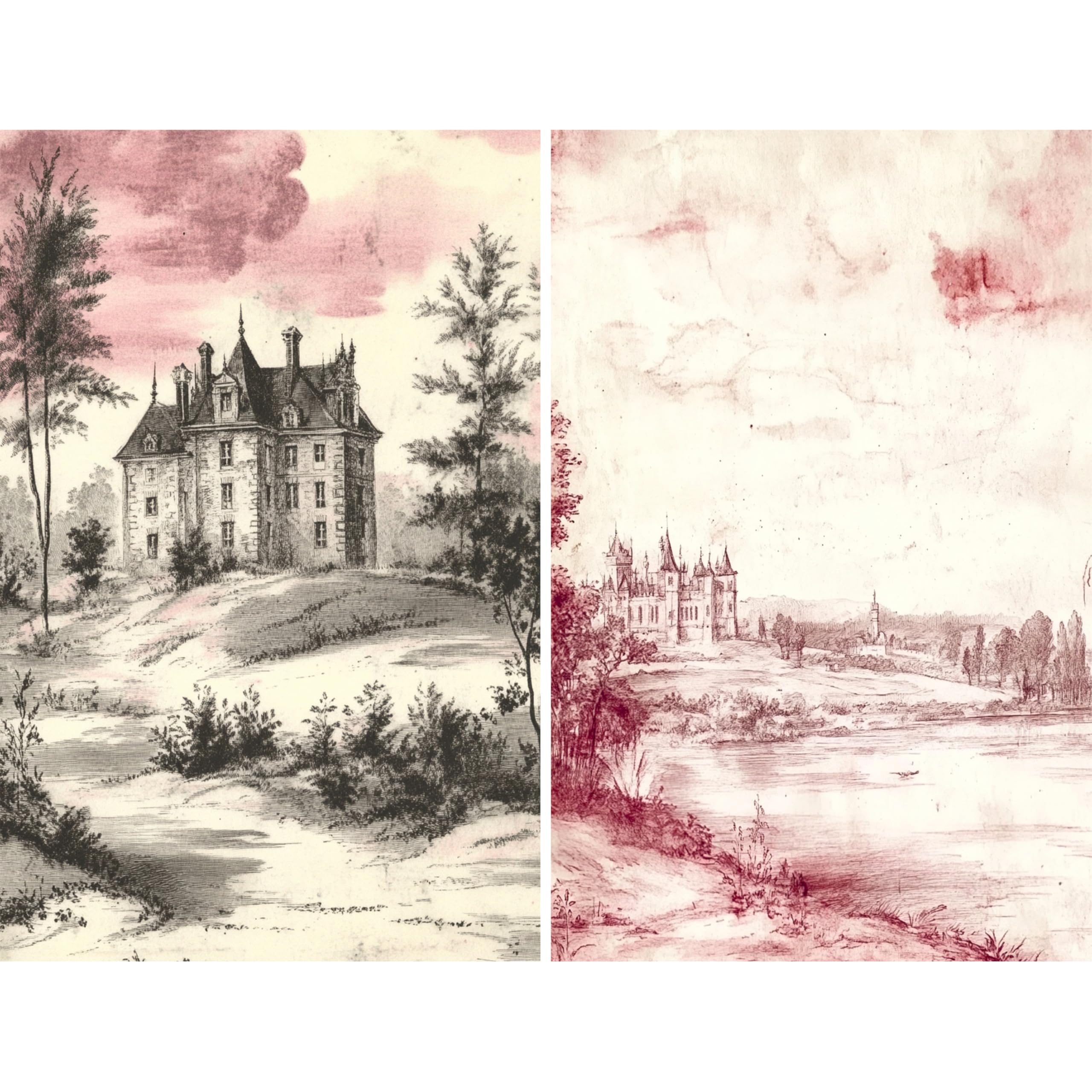 Decoupage Rice Paper, 20 x 26.5cm (6 Sheets) – 6x Decoupage Papers for Collage, Mixed Media, Card Making & Crafts, Decoupage by CRAFT KREATIVELY