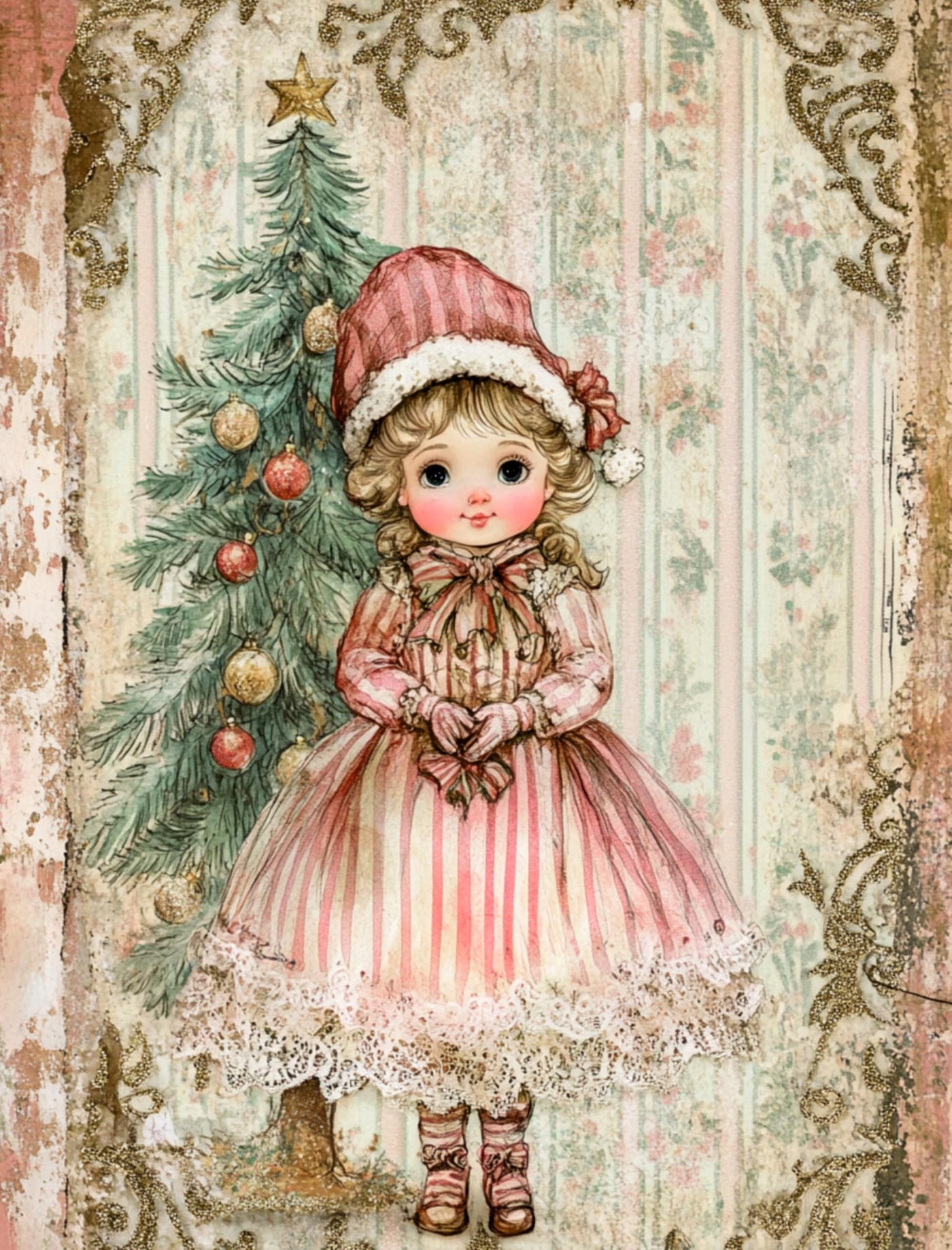 Decoupage Rice Papers - 4 Sheets | 32 Pieces | 8 Unique Designs | Versatile Designs for Art Projects & Crafting by CRAFT KREATIVELY