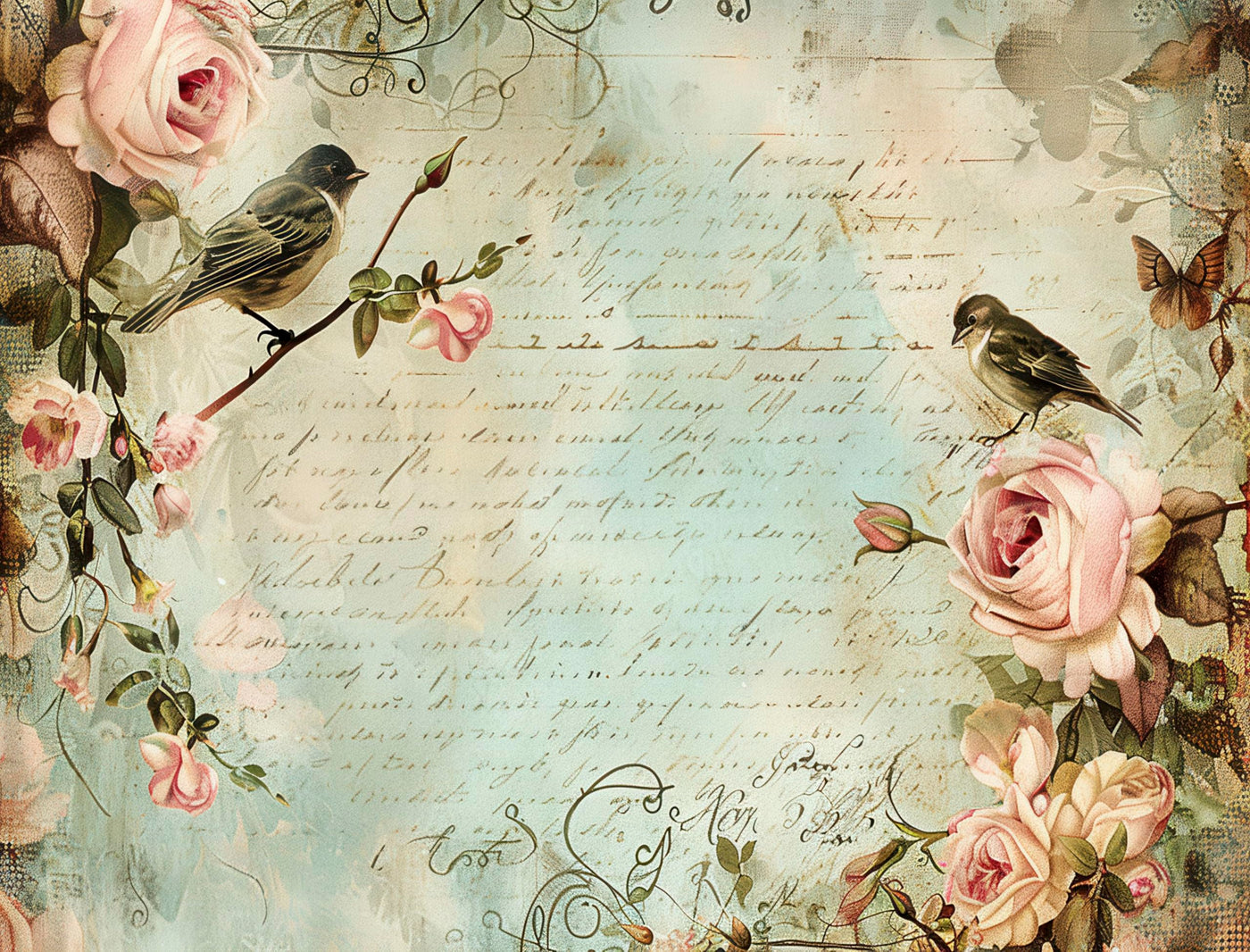 Decoupage Rice Papers - 6 Pieces | 6 Unique Designs | Versatile Decoupage Designs for Art Projects & Crafting by CRAFT KREATIVELY
