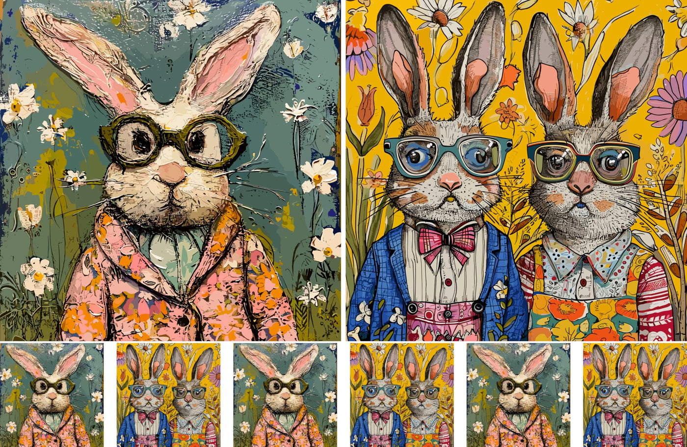 Decoupage Rice Papers - 4 Pages | 8 Unique Designs | Versatile Christmas Designs for Art Projects & Crafting by CRAFT KREATIVELY