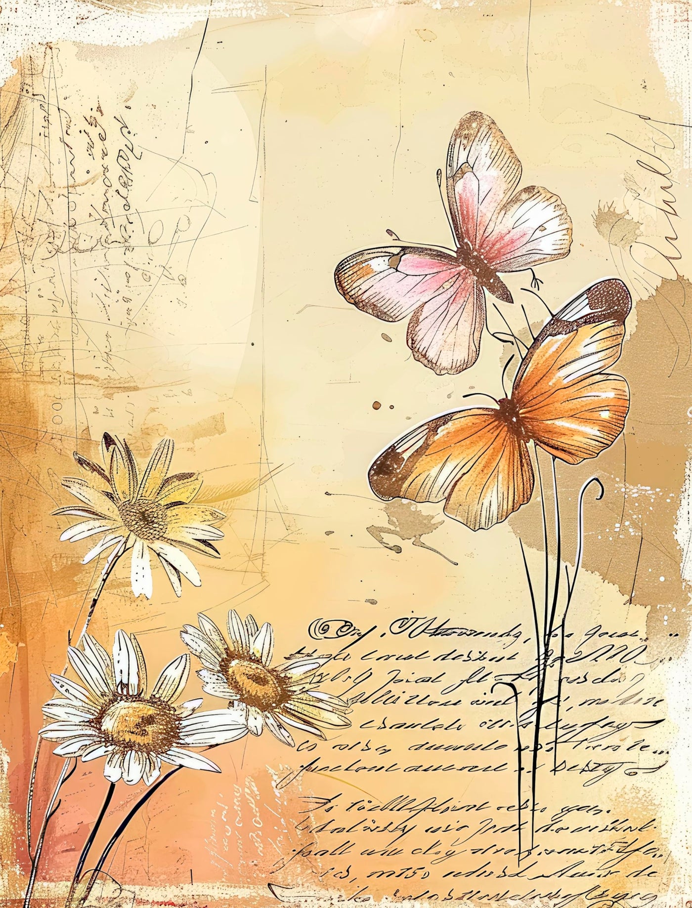 Decoupage Rice Papers - 6 Pieces | 6 Unique Designs | Versatile Decoupage Designs for Art Projects & Crafting by CRAFT KREATIVELY