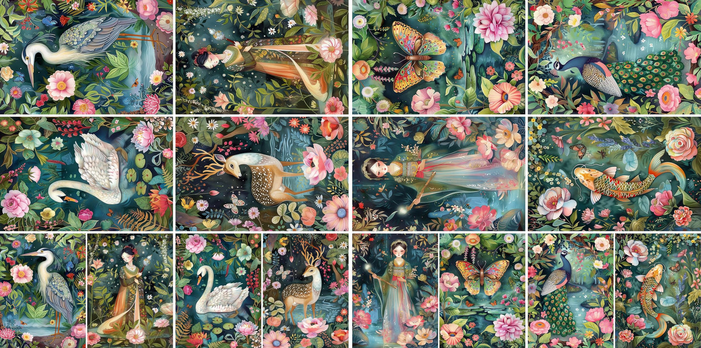 Animal Smalls Rice Papers – Decoupage Paper 16x Designs for Collage, Mixed Media, Card Making & Crafts, Decoupage by CRAFT KREATIVELY